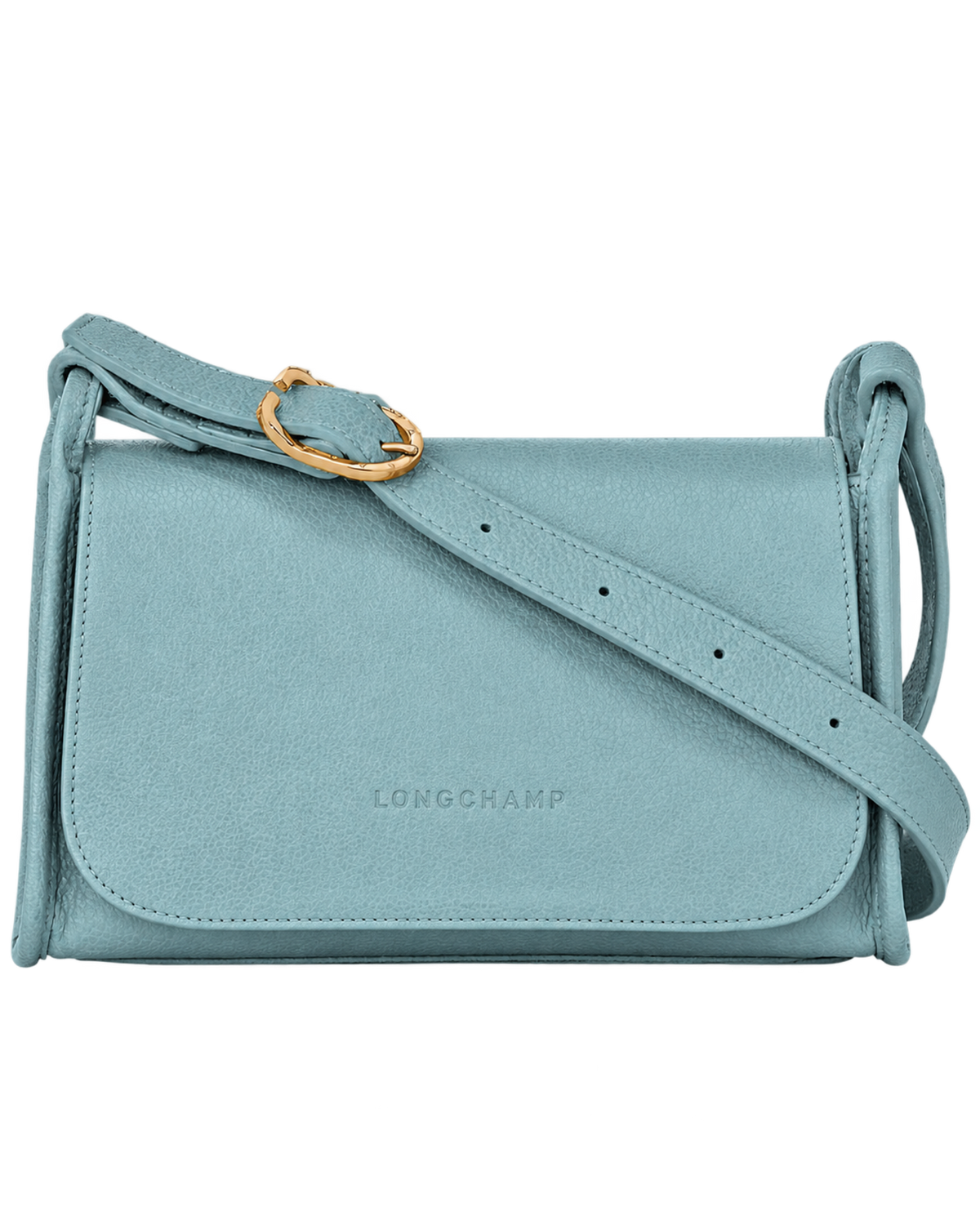 Le Foulonné M Crossbody bag Eucalyptus - Leather