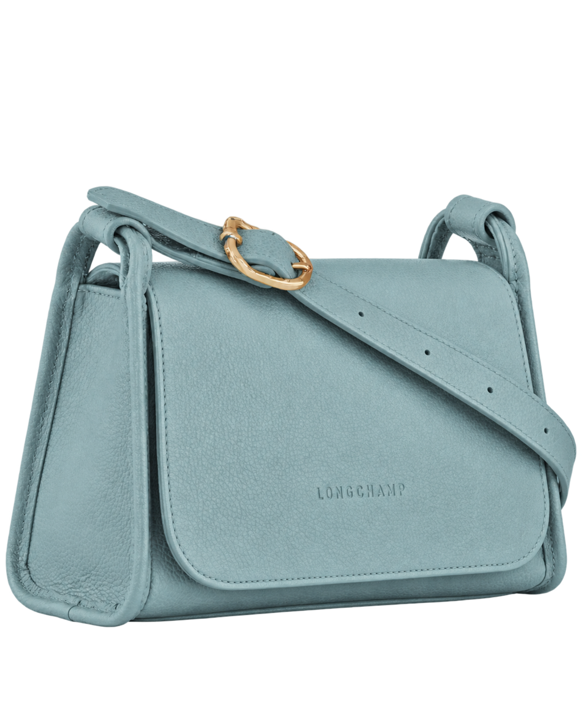 Le Foulonné M Crossbody bag Eucalyptus - Leather