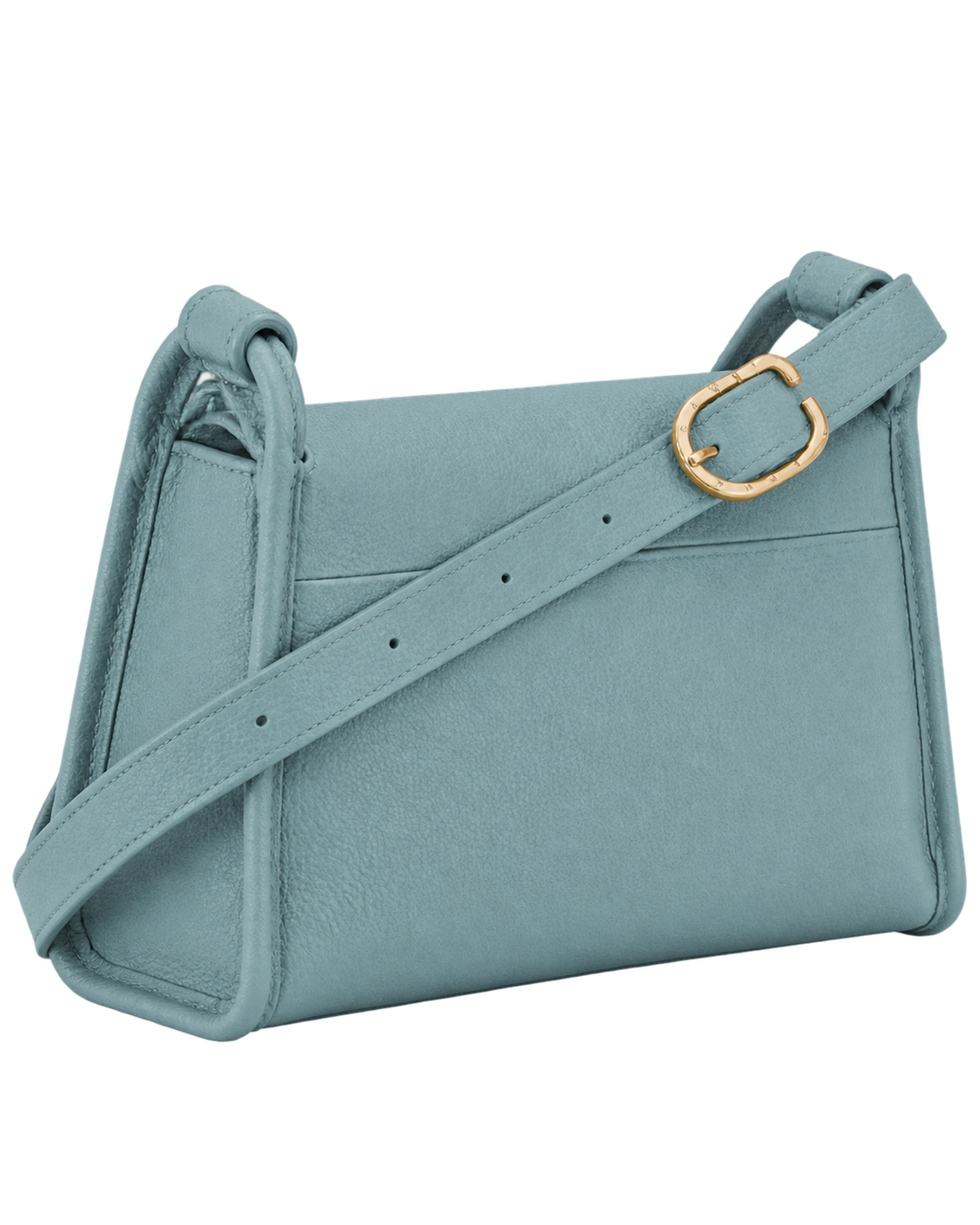 Le Foulonné M Crossbody bag Eucalyptus - Leather
