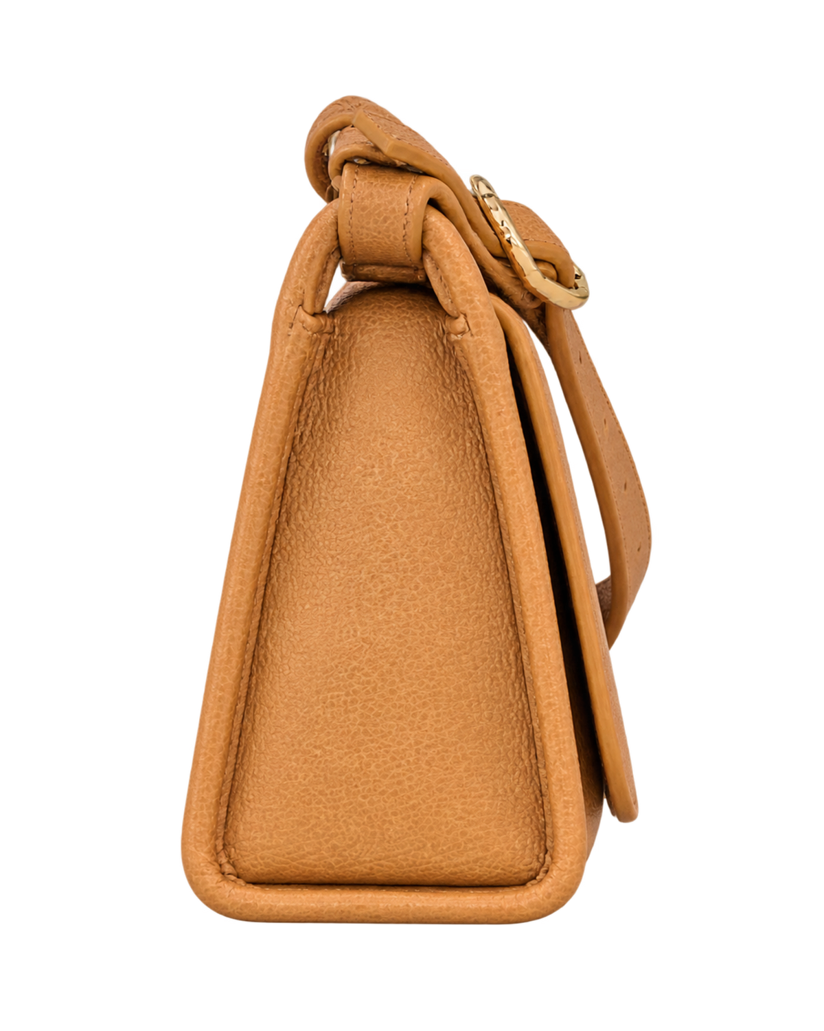 Le Foulonné M Crossbody bag Walnut - Leather