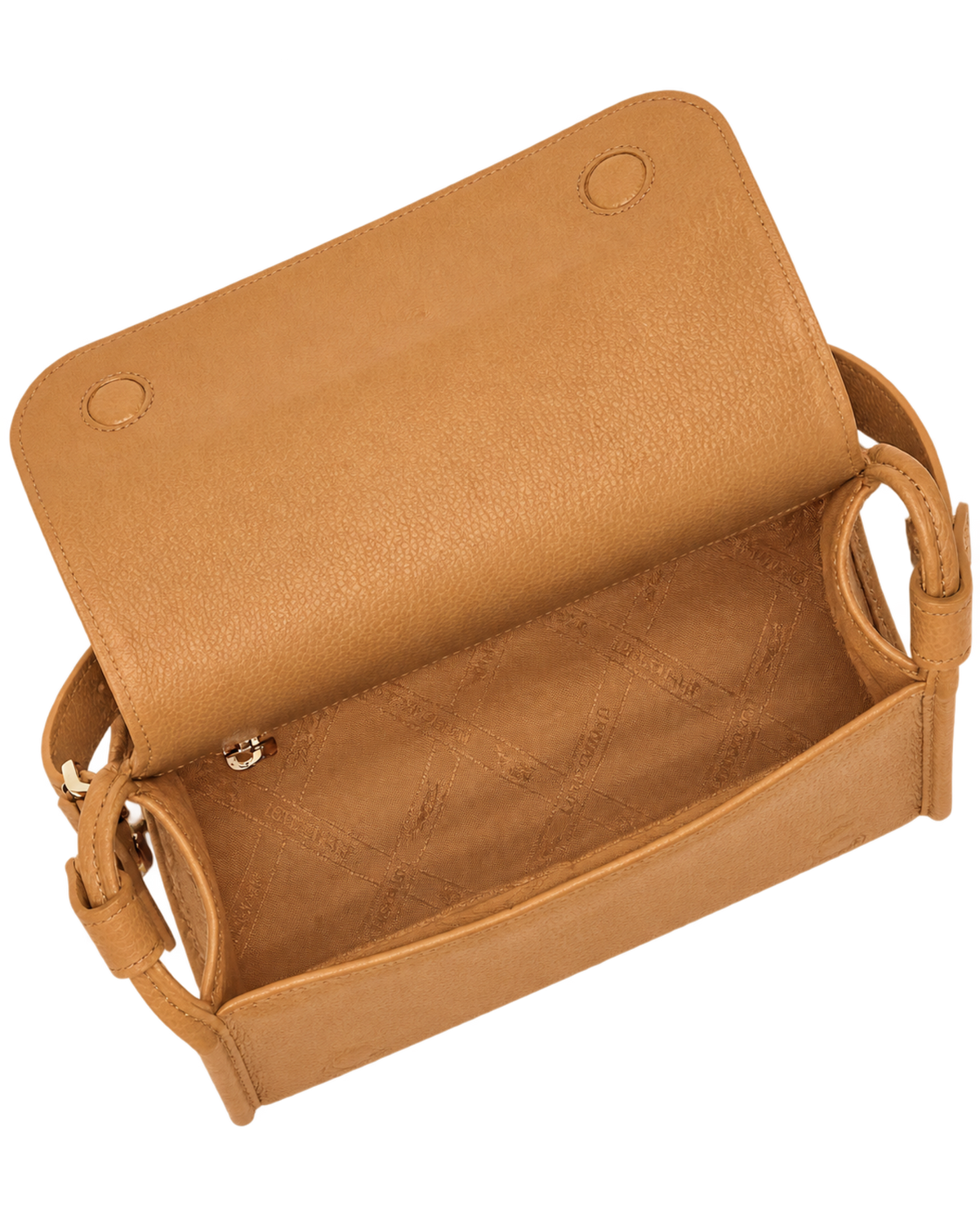 Le Foulonné M Crossbody bag Walnut - Leather