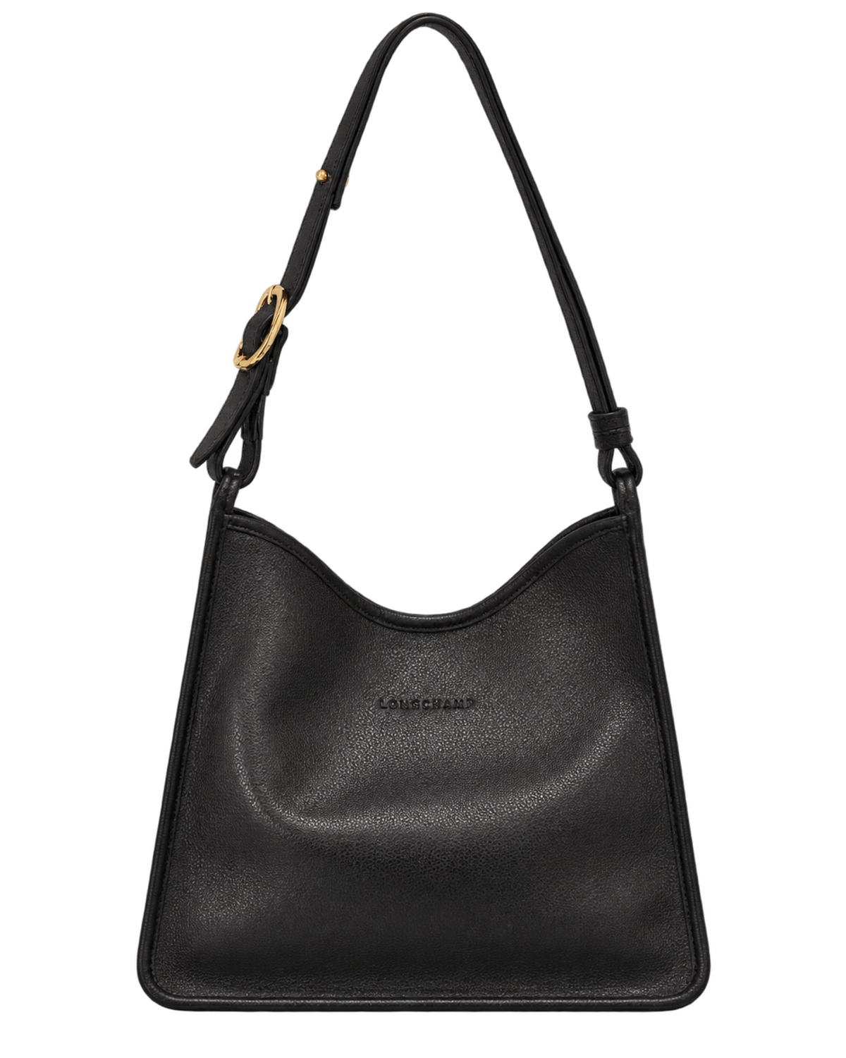 Le Foulonné M Hobo bag Black - Leather