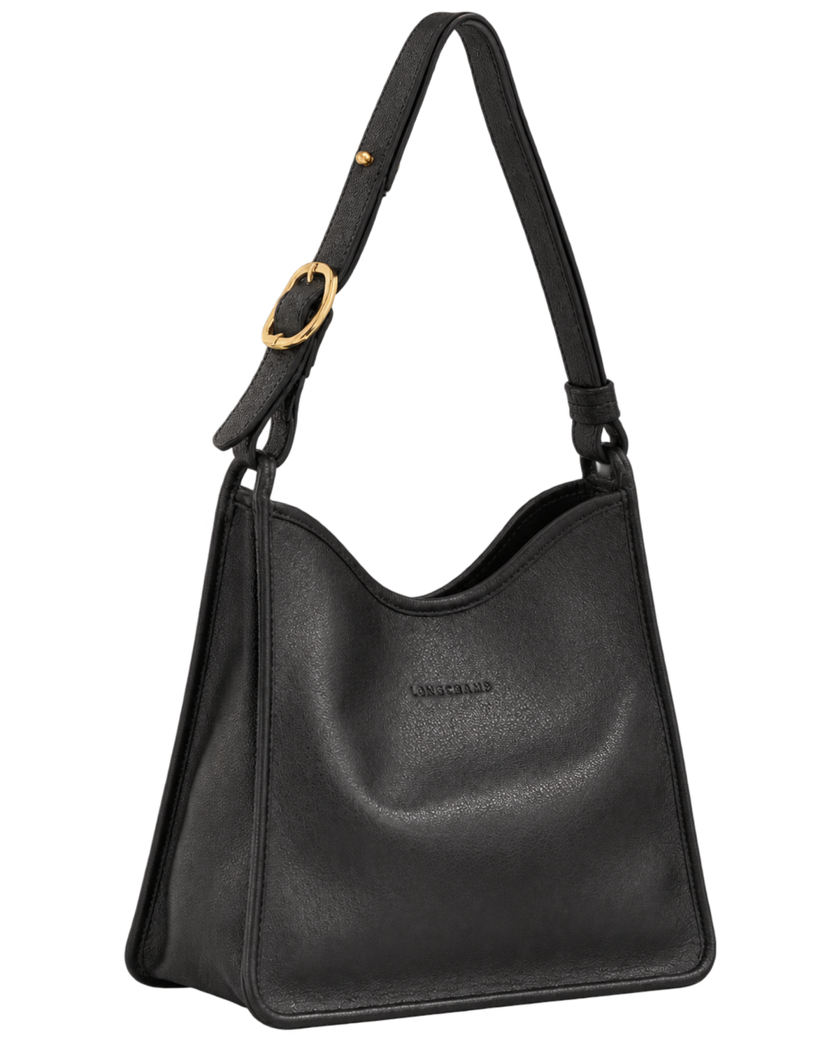 Le Foulonné M Hobo bag Black - Leather