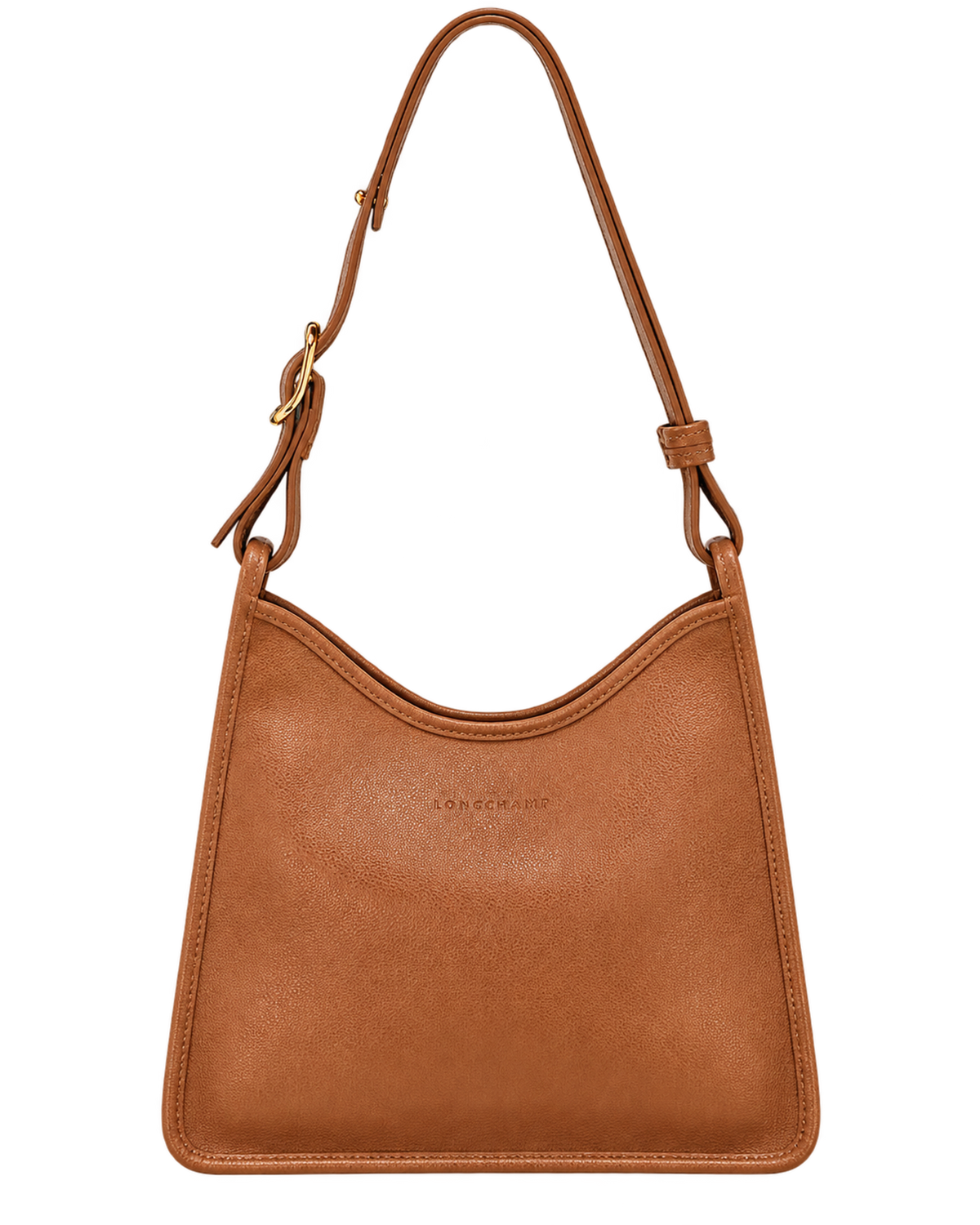 Le Foulonné M Hobo bag Caramel - Leather