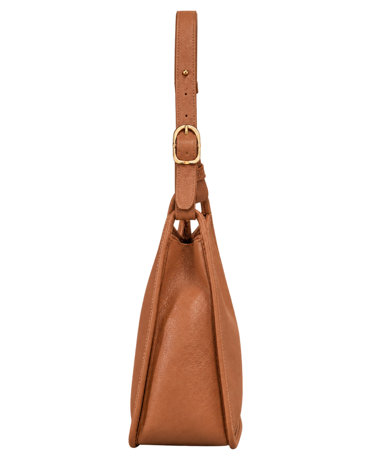 Le Foulonné M Hobo bag Caramel - Leather