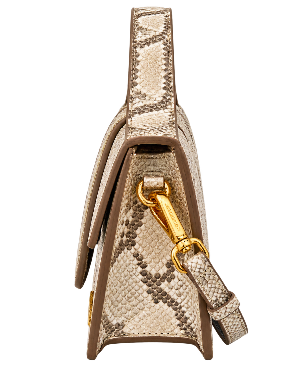 LE GRAND BAMBINO BEIGE PYTHON SKIN
