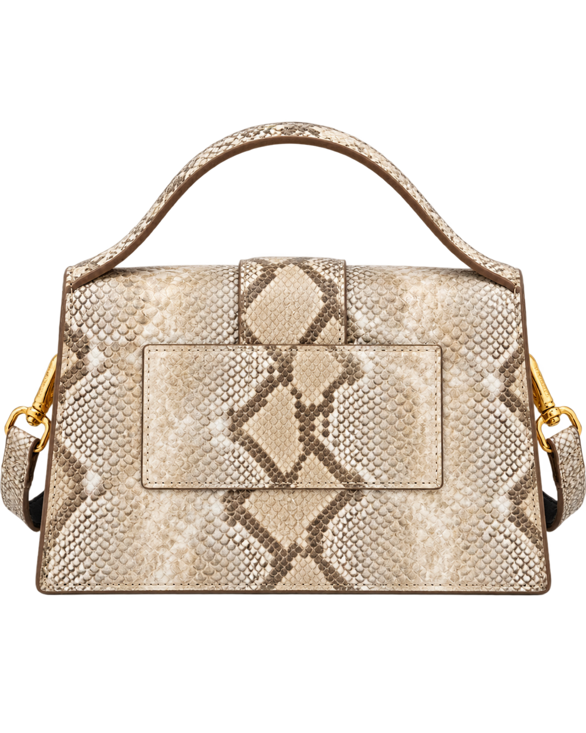 LE GRAND BAMBINO BEIGE PYTHON SKIN