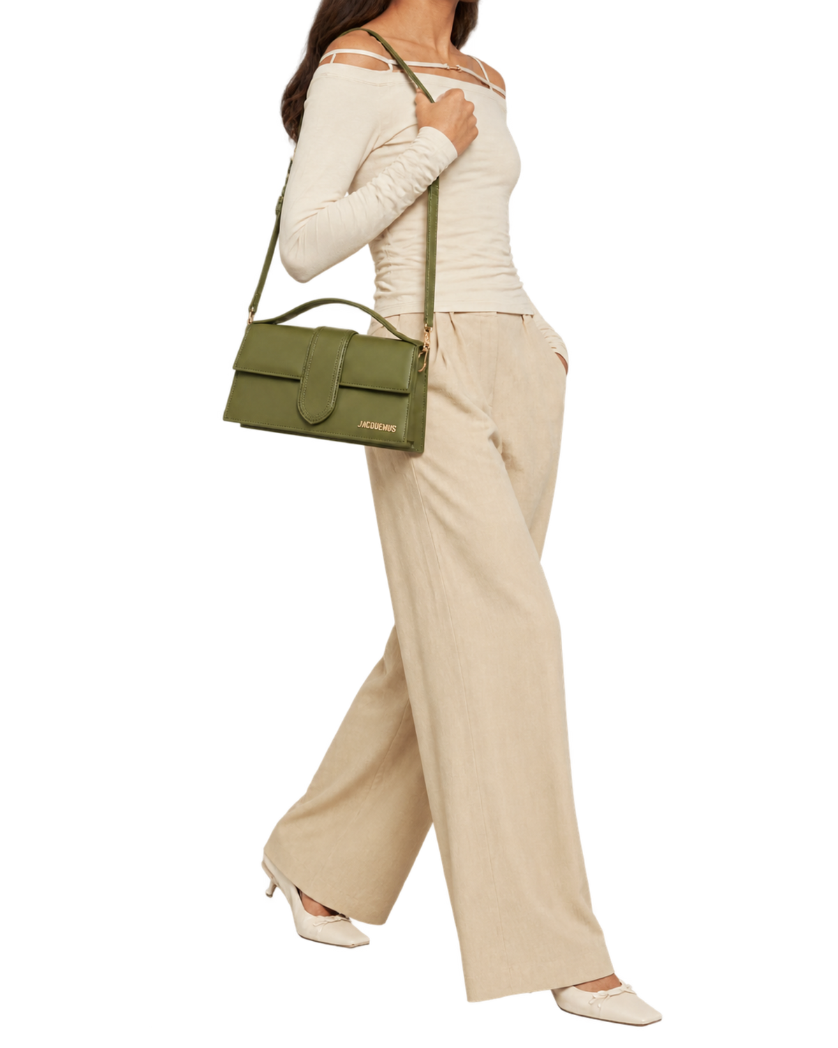 Le Grand Bambino Green Khaki