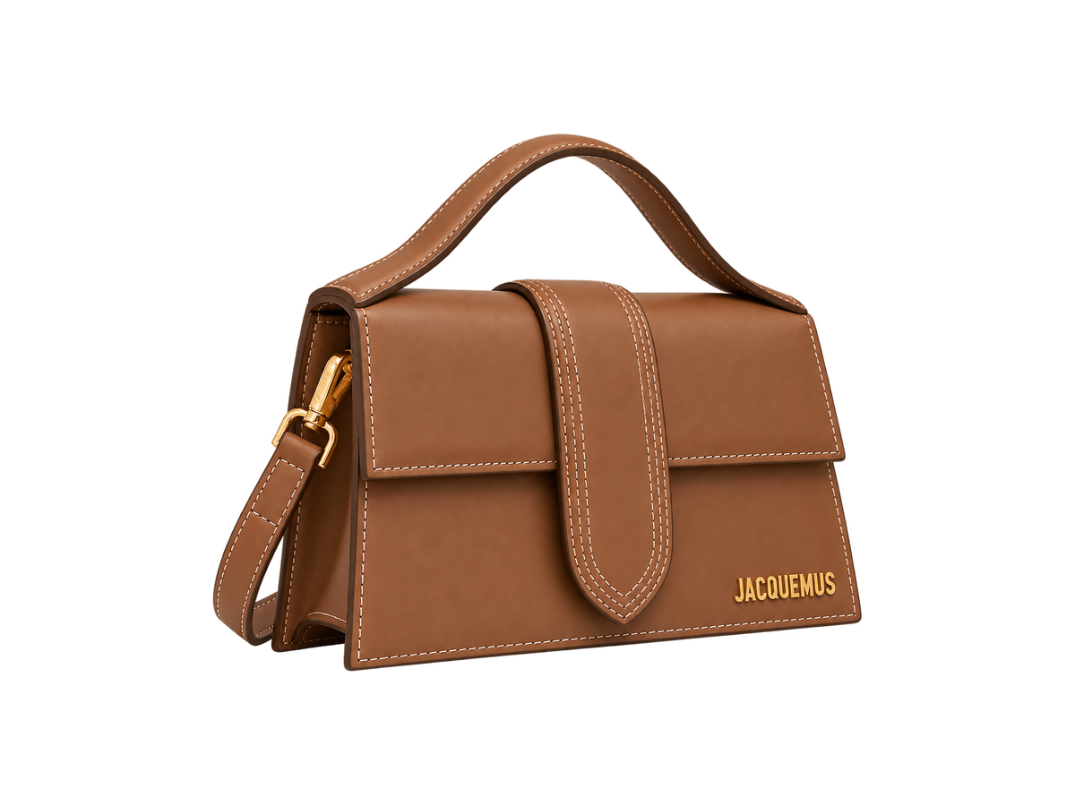Le Grand Bambino Light Brown - White Stitching