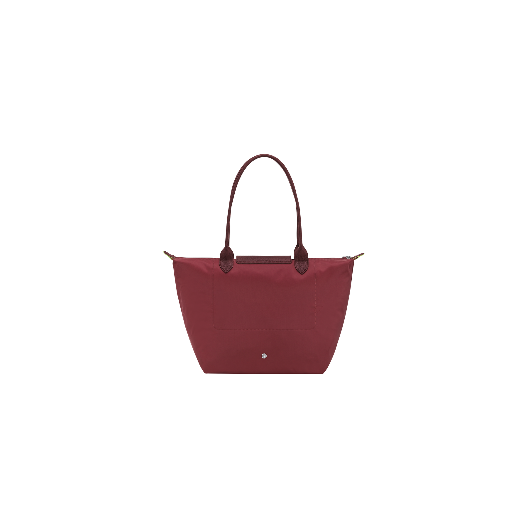Le Pliage Green L Tote bag Pomegranate - Recycled canvas