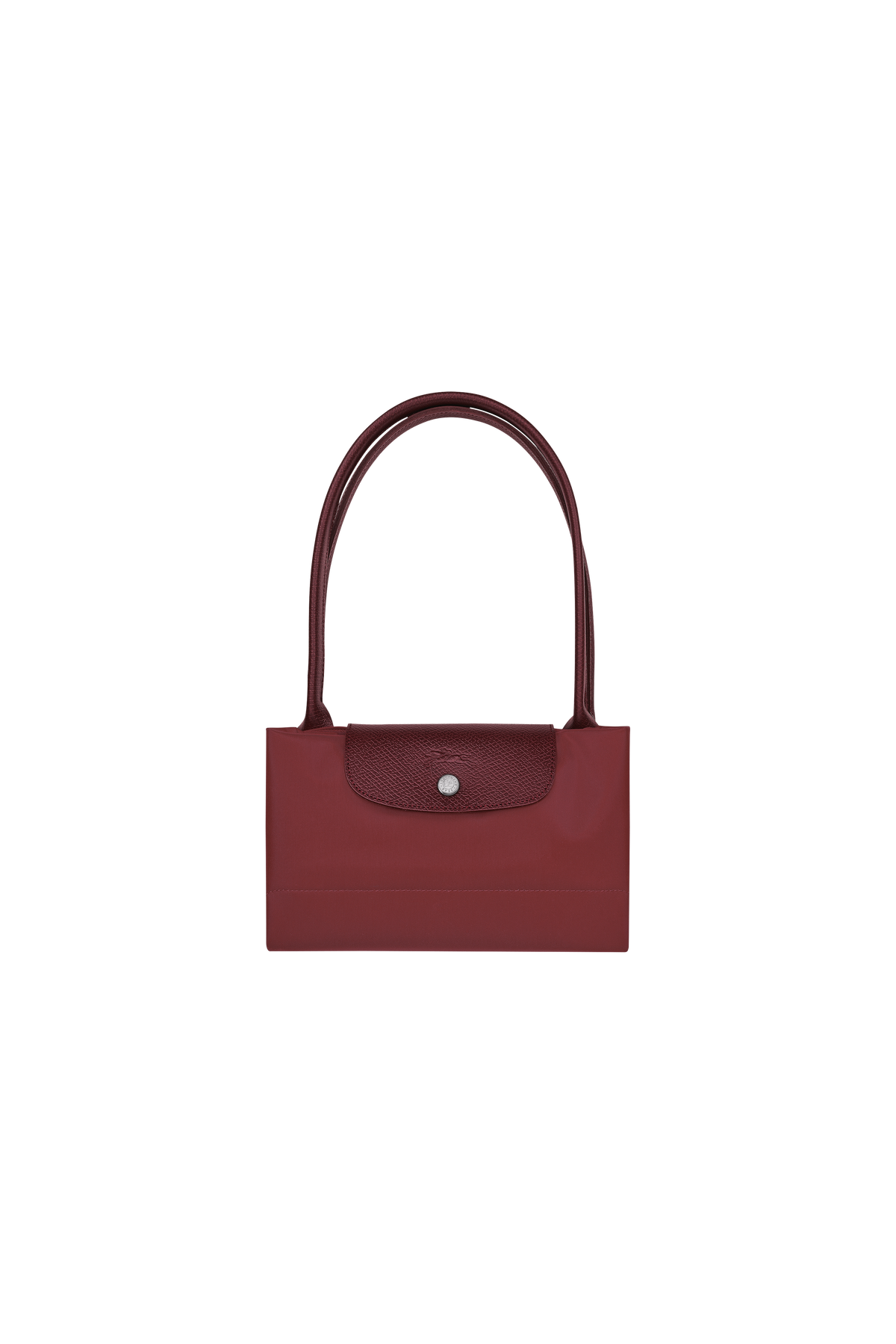 Le Pliage Green L Tote bag Pomegranate - Recycled canvas