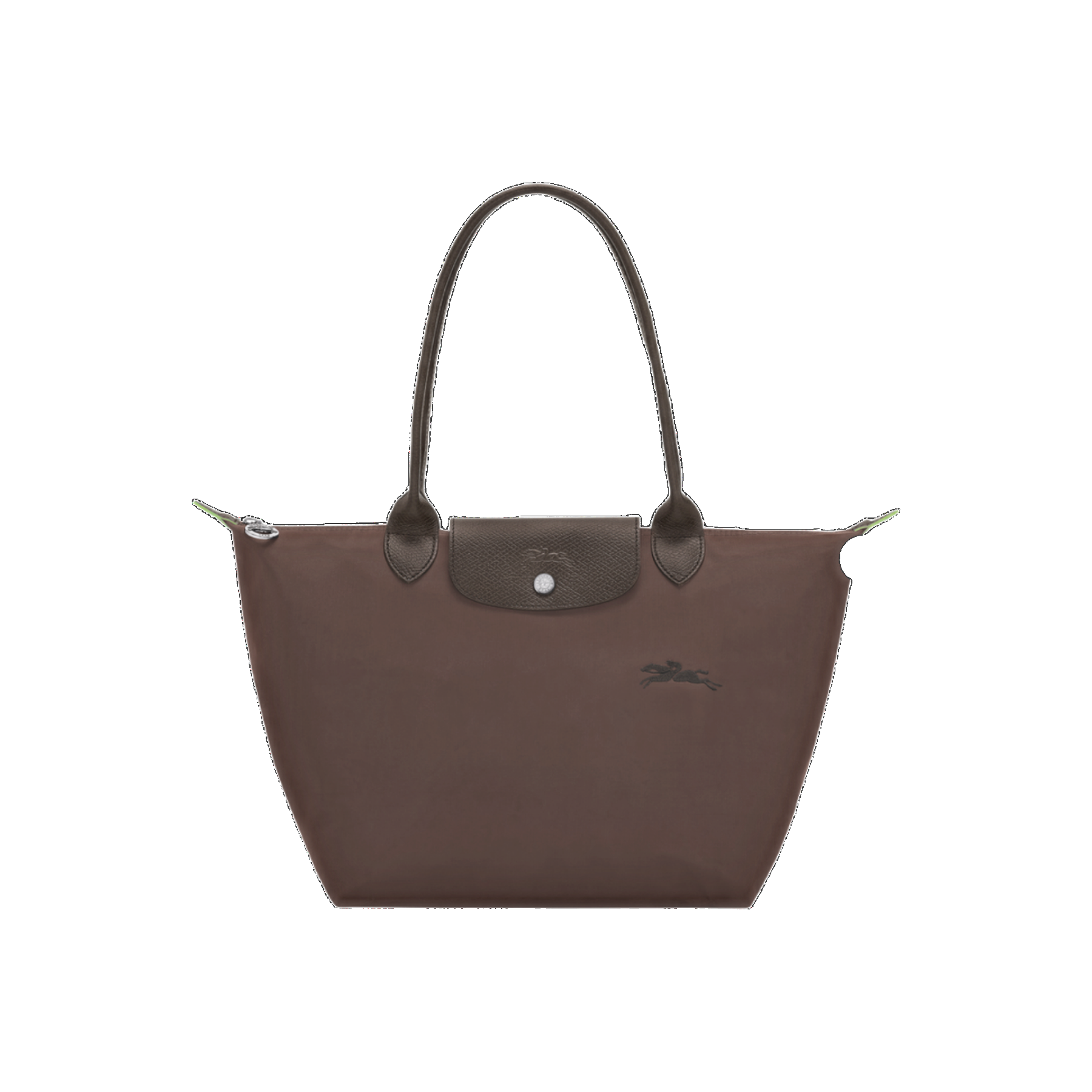 Le Pliage Green M Tote bag Mocha - Recycled canvas