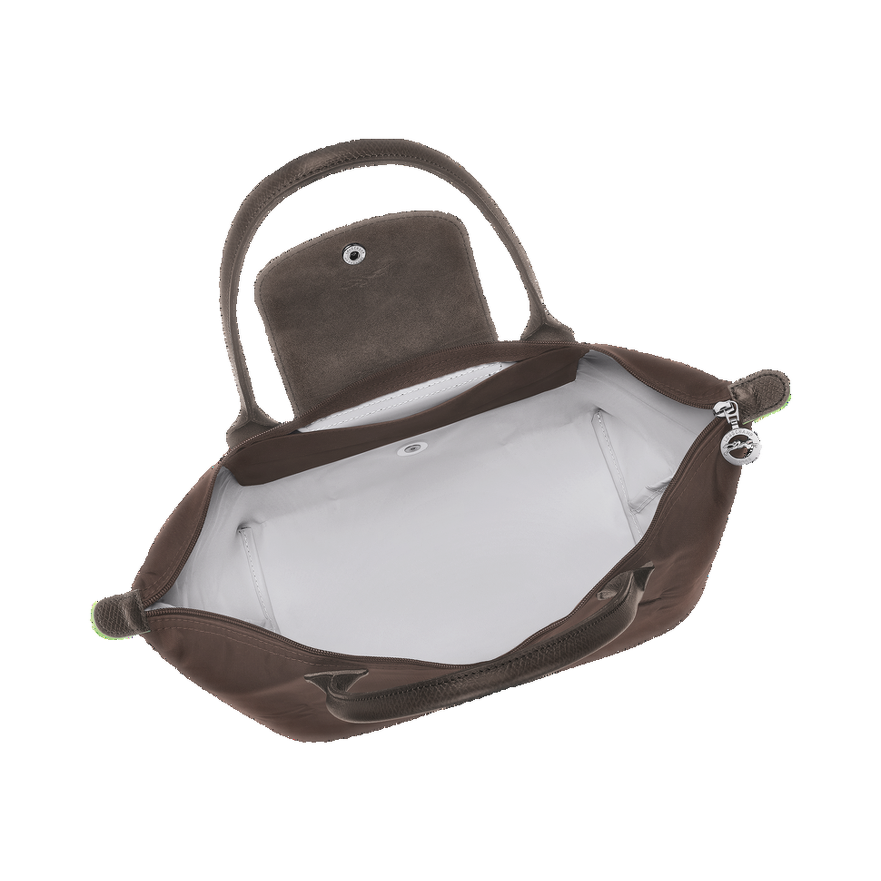 Le Pliage Green M Tote bag Mocha - Recycled canvas