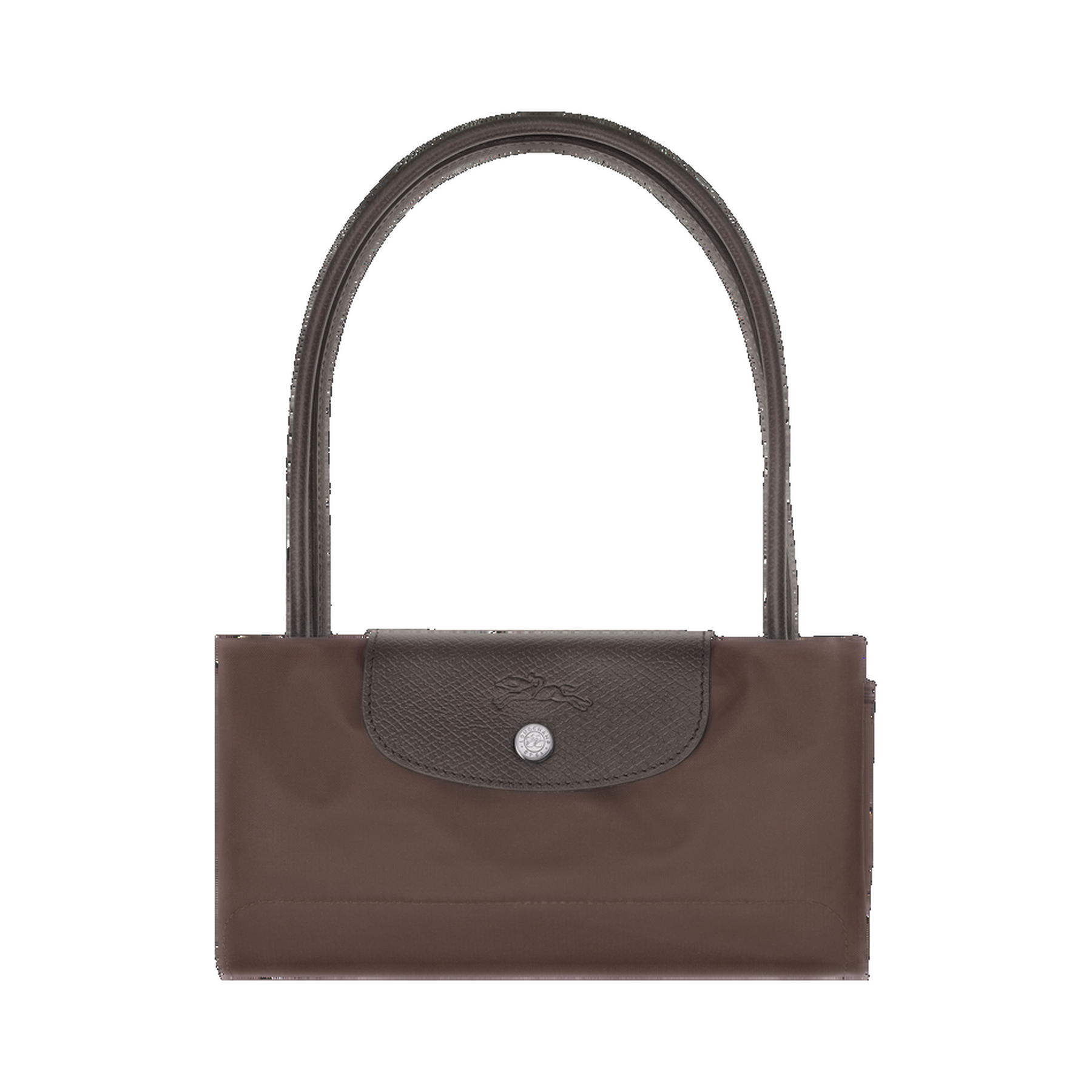 Le Pliage Green M Tote bag Mocha - Recycled canvas