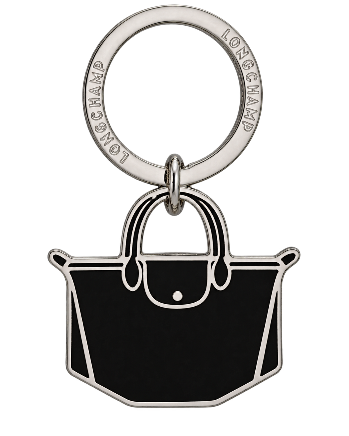 Le Pliage Key rings Black - Metal
