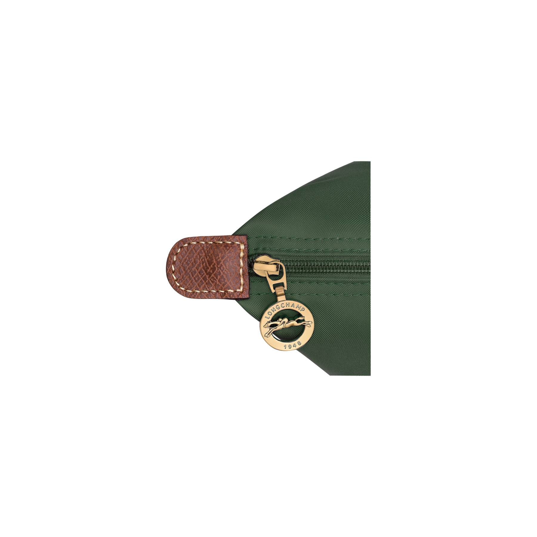 Le Pliage Original L Tote bag British Green - Recycled canvas