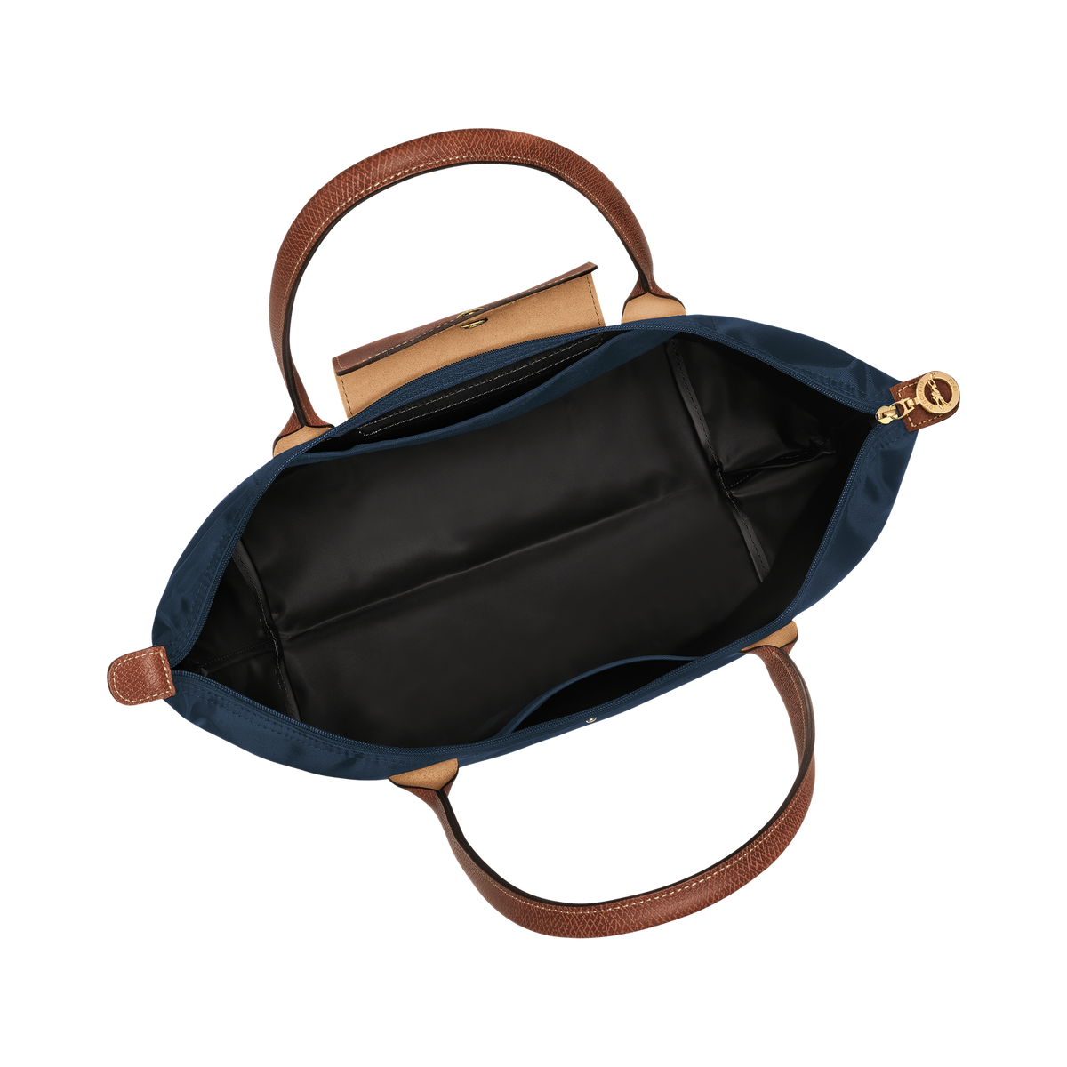 Le Pliage Original L Tote bag Navy - Recycled canvas