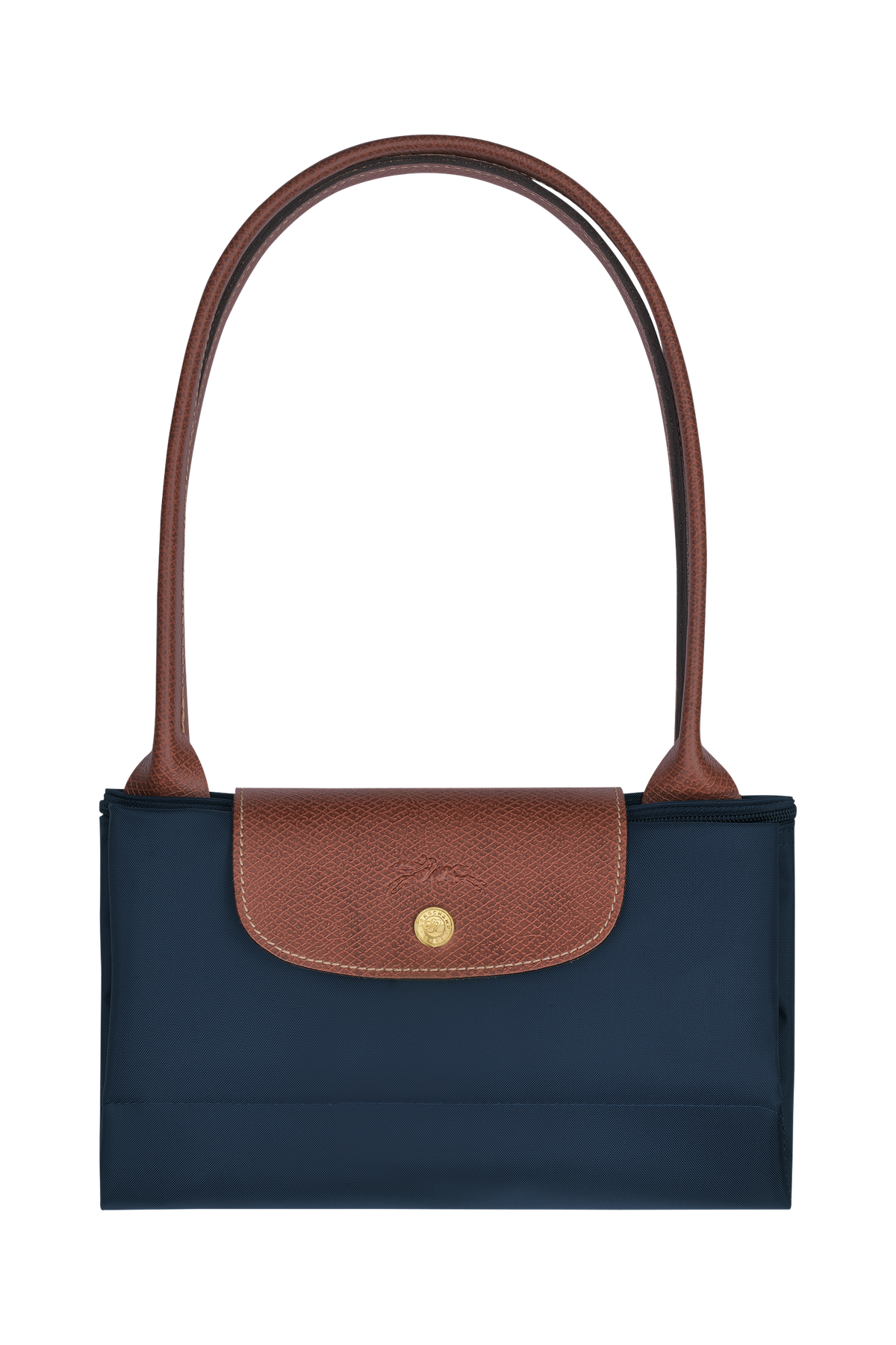 Le Pliage Original L Tote bag Navy - Recycled canvas