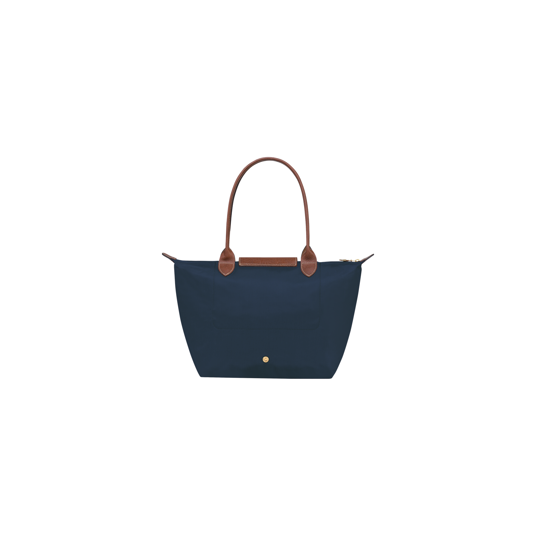 Le Pliage Original M Tote bag Navy - Recycled canvas
