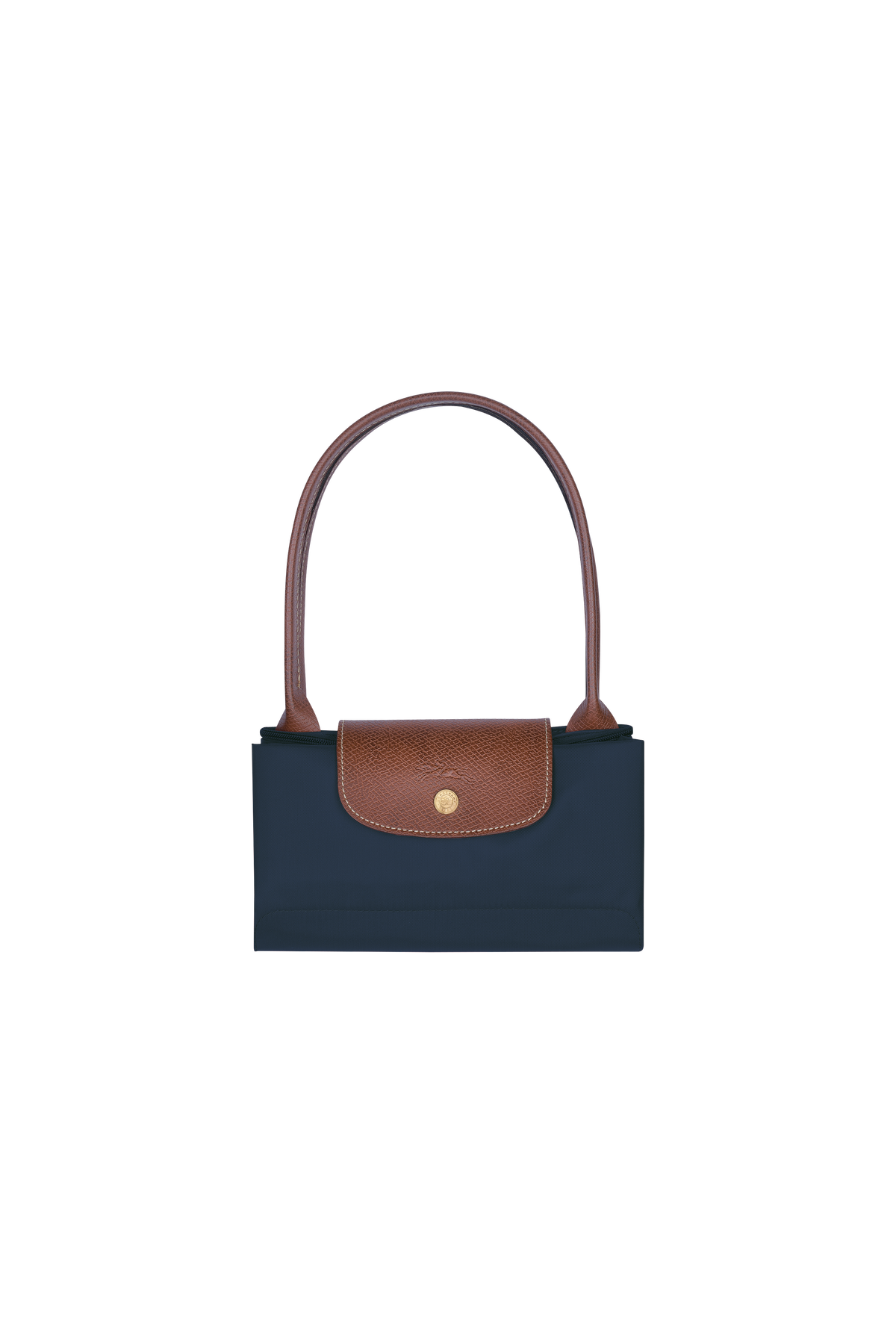 Le Pliage Original M Tote bag Navy - Recycled canvas