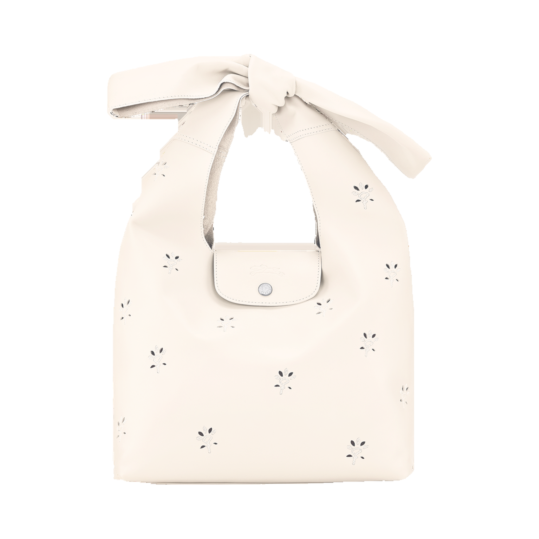 Le Pliage Xtra M Shoulder bag Ecru - Leather