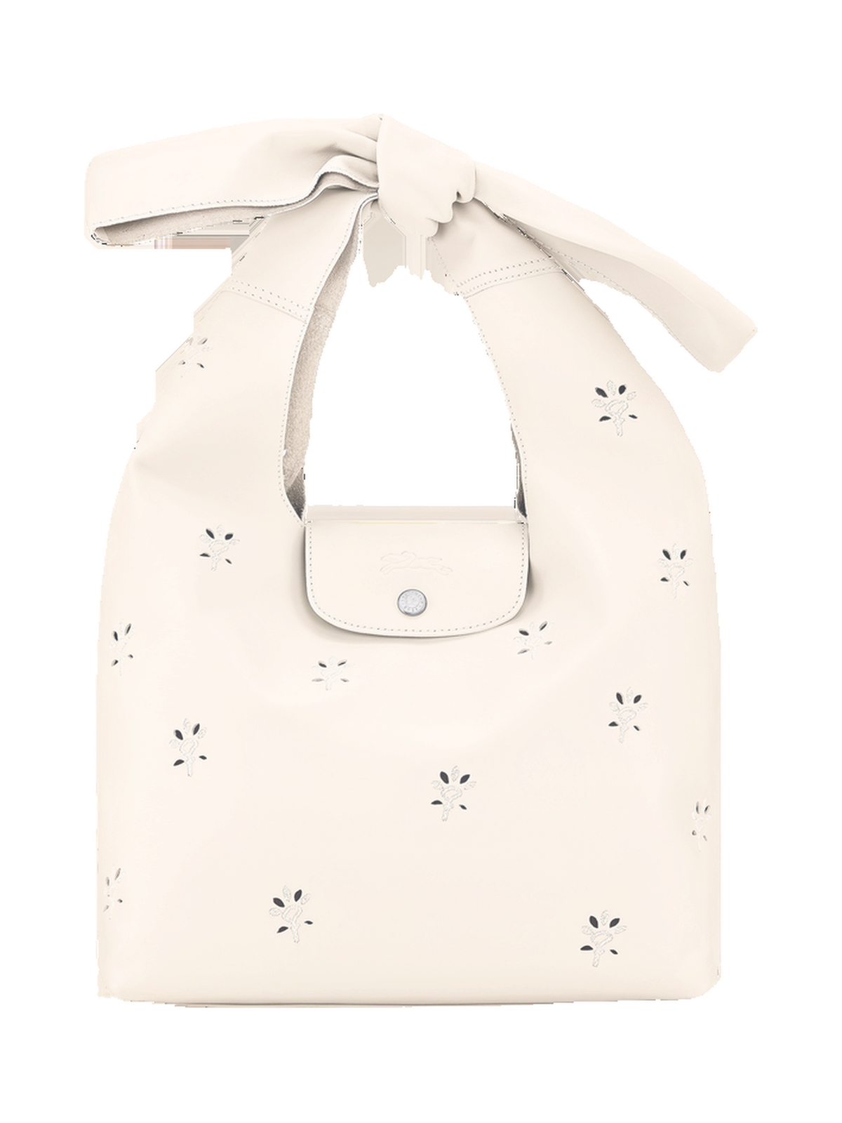 Le Pliage Xtra M Shoulder bag Ecru - Leather