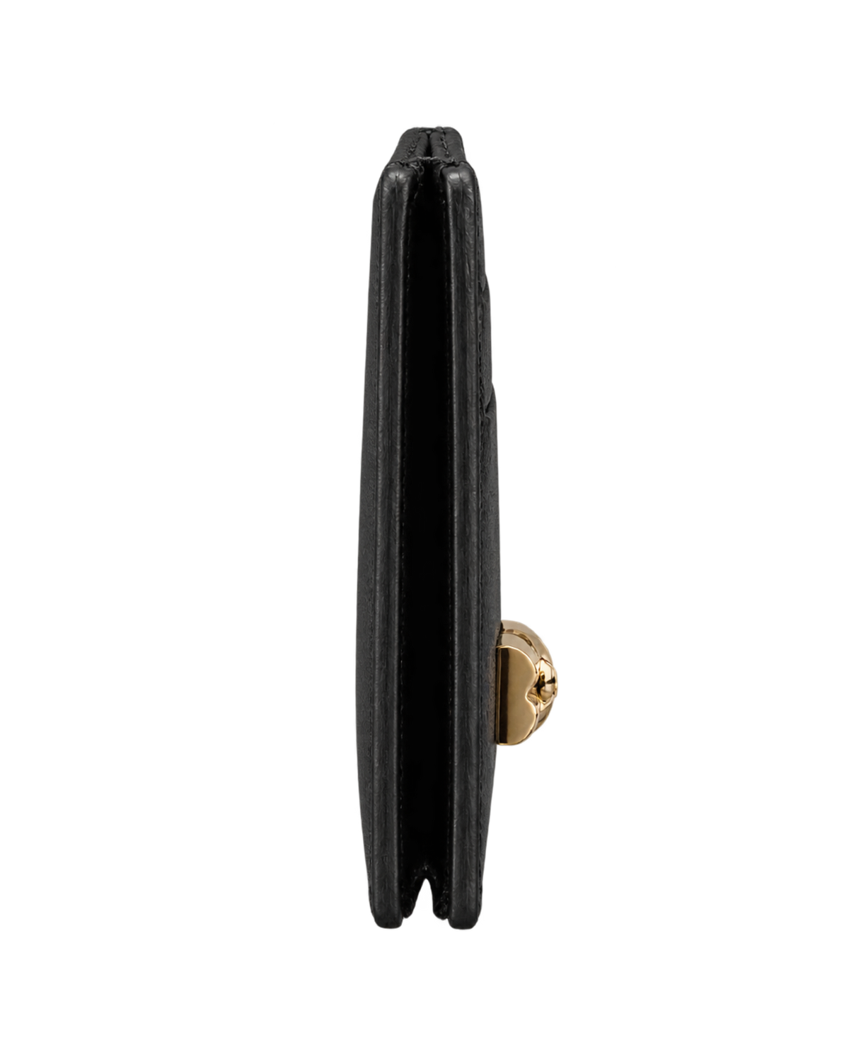 Le Roseau Card holder Black - Leather