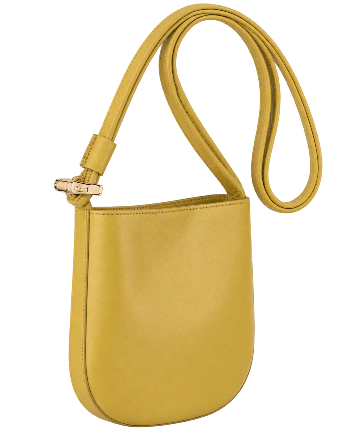 Le Roseau S Crossbody bag Ginger - Leather