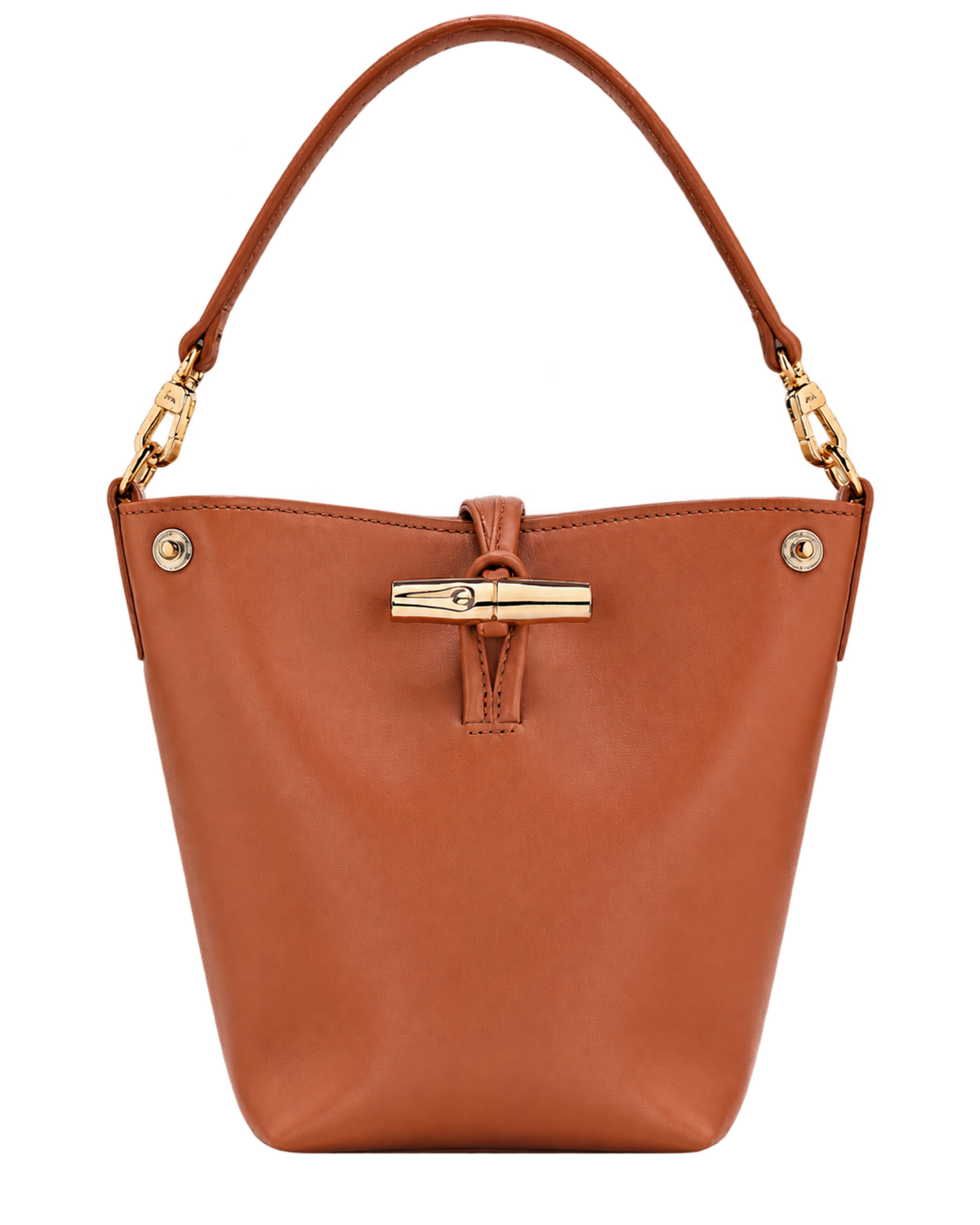 Le Roseau XS Bucket bag Bark - Leather