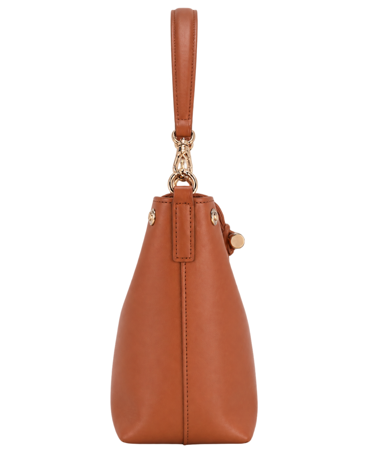 Le Roseau XS Bucket bag Bark - Leather
