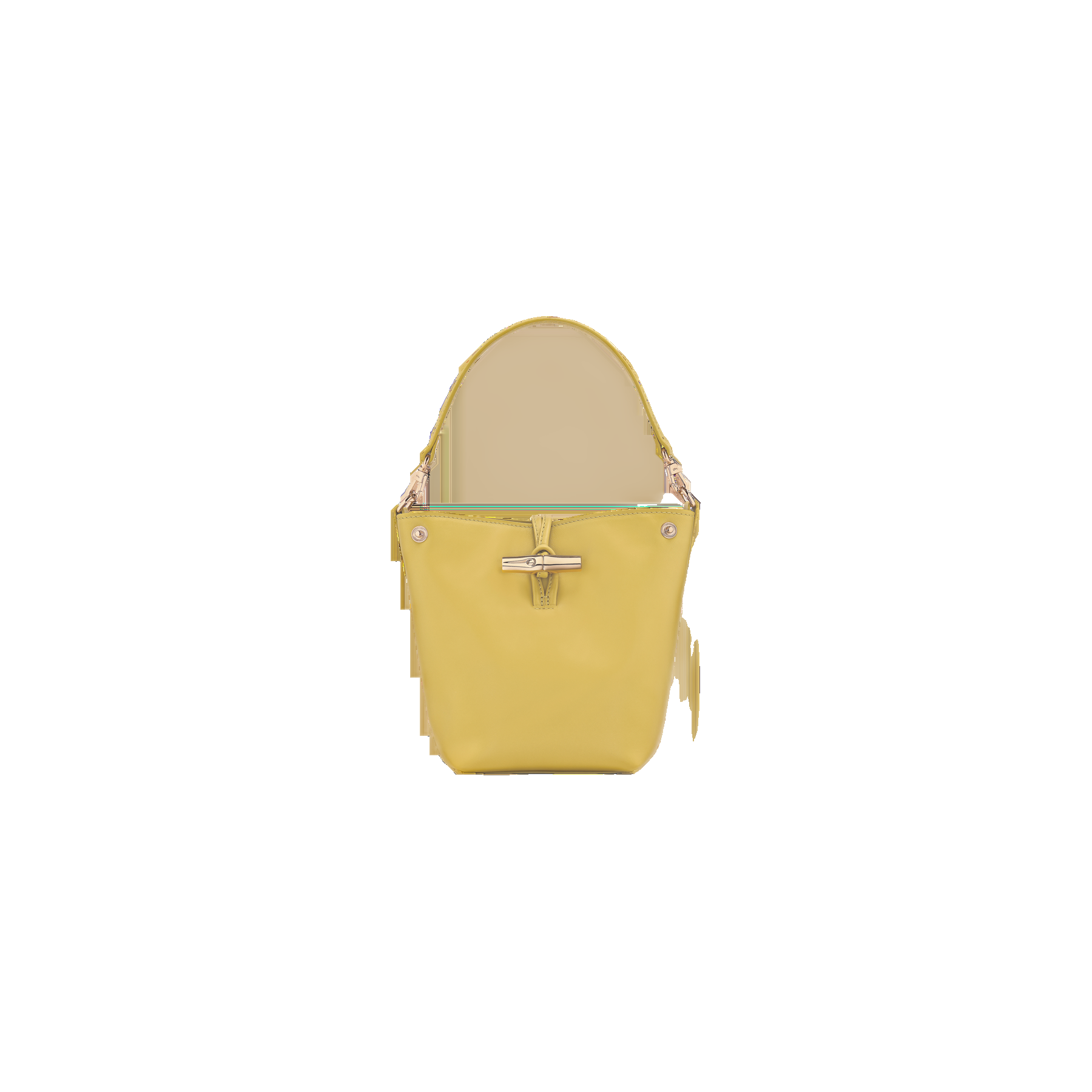 Le Roseau XS Bucket bag Ginger - Leather