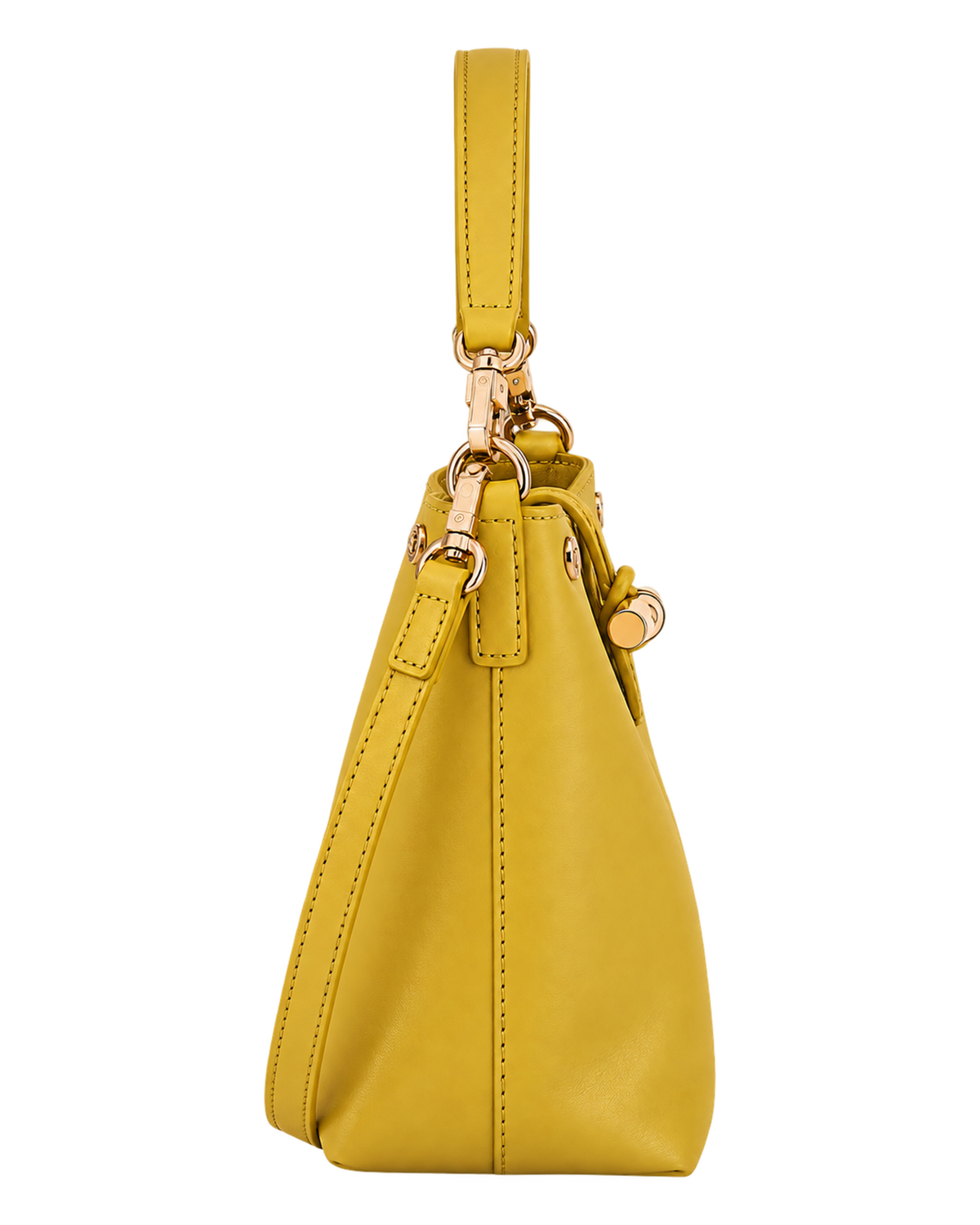 Le Roseau XS Bucket bag Ginger - Leather
