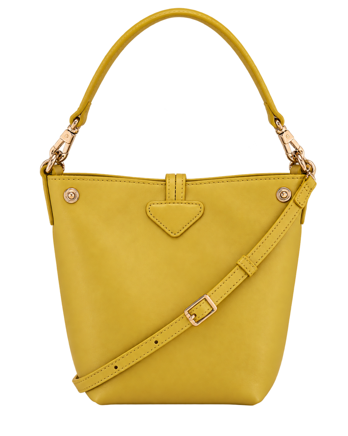 Le Roseau XS Bucket bag Ginger - Leather