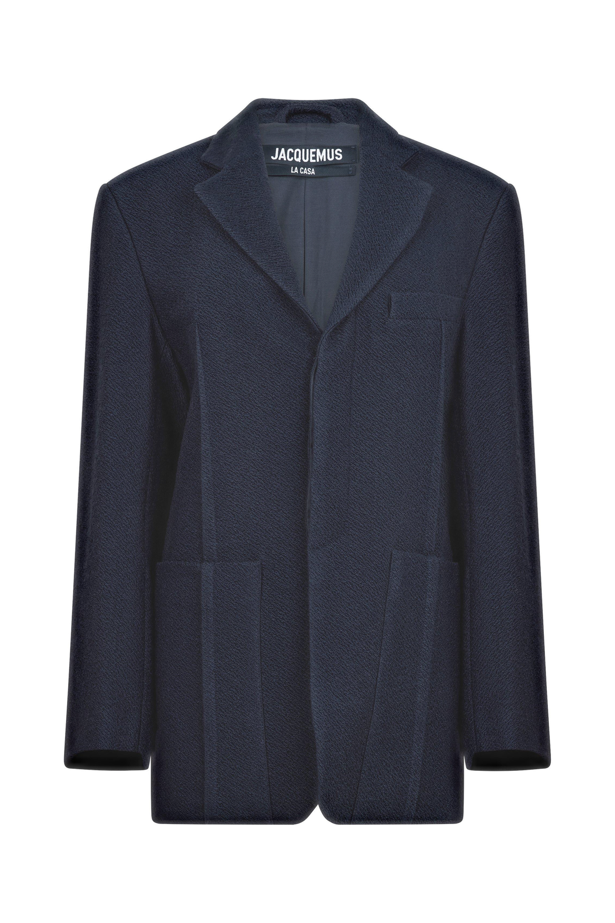 Le Veste D'Homme Oversized Wool Long Sleeve Blazer