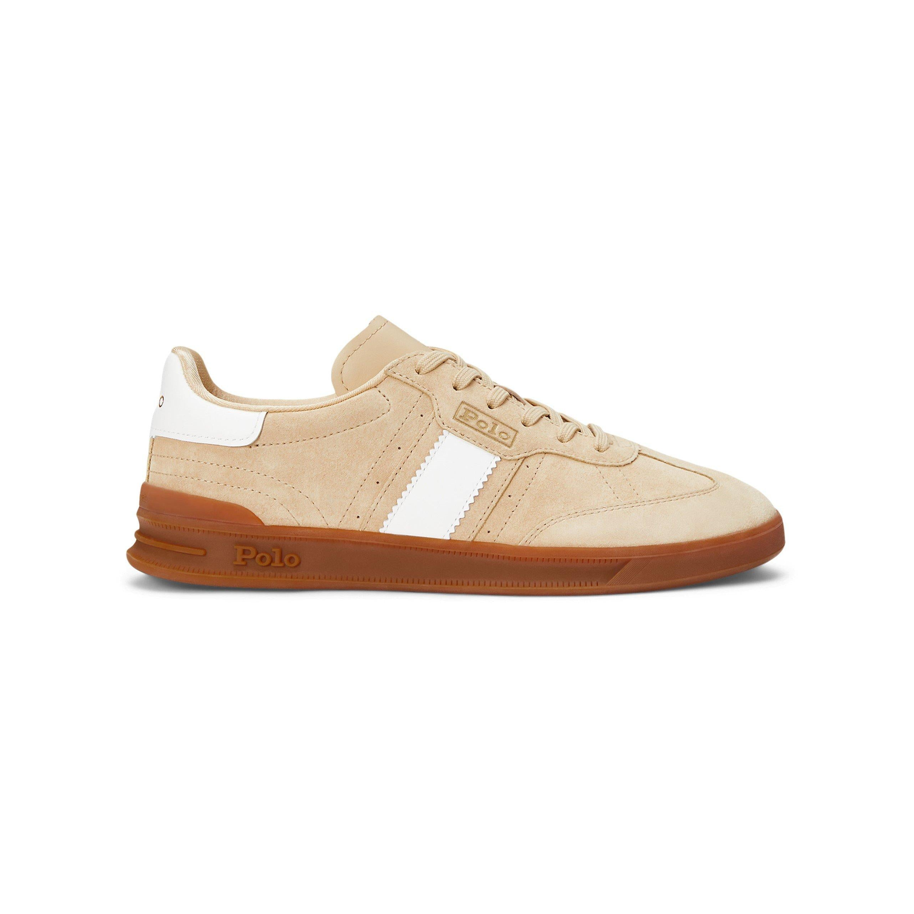 Leather Court Trainers
