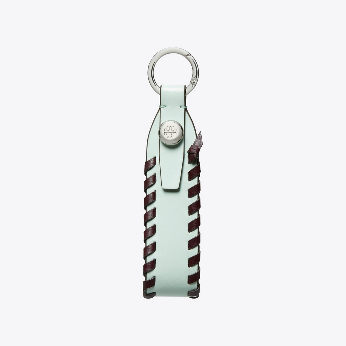 Leather Woven Bag Charm