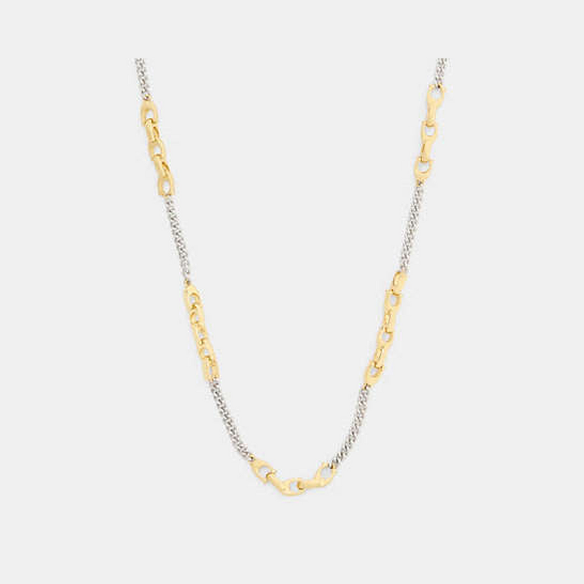 Linked C Necklace