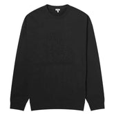 Loewe Anagram Tonal Logo Relaxed Fit Crewneck Sweatshirt in Black