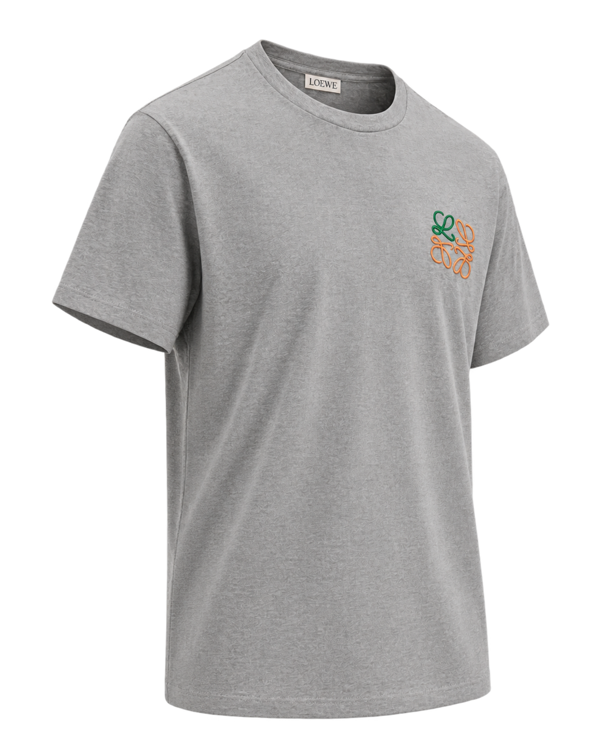 LOEWE - Slim-Fit Logo-Embroidered Cotton