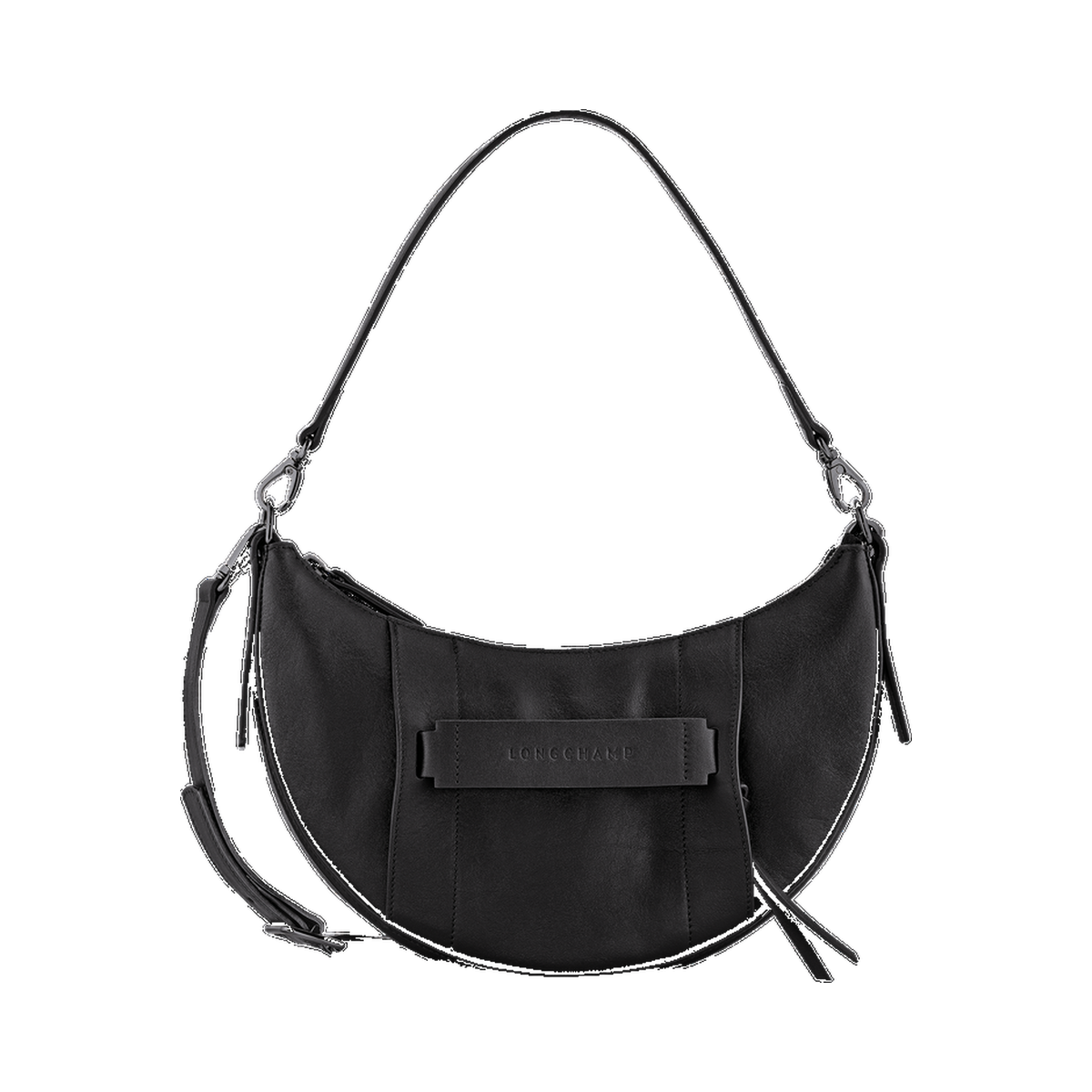 Longchamp 3D S Crossbody bag Black - Leather