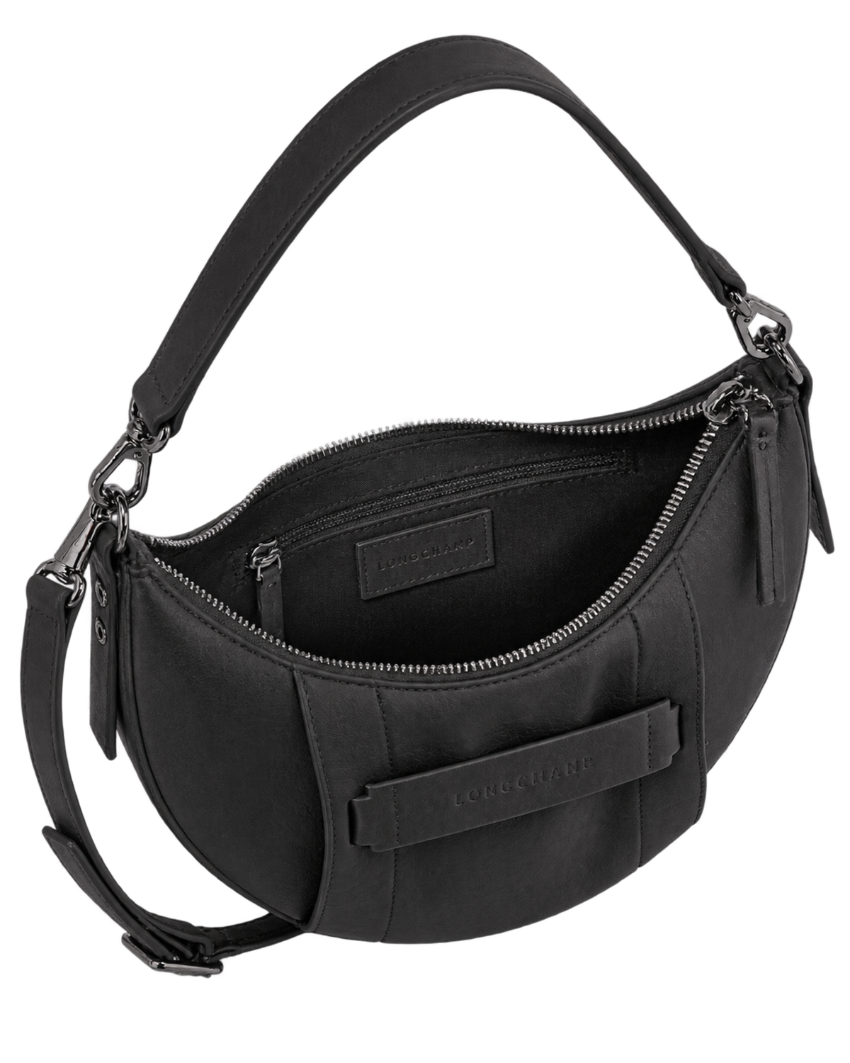 Longchamp 3D S Crossbody bag Black - Leather