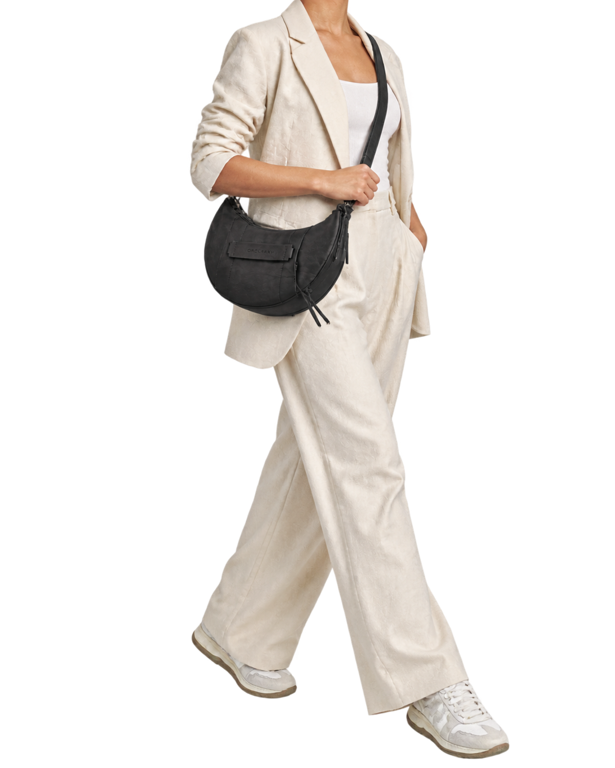 Longchamp 3D S Crossbody bag Black - Leather
