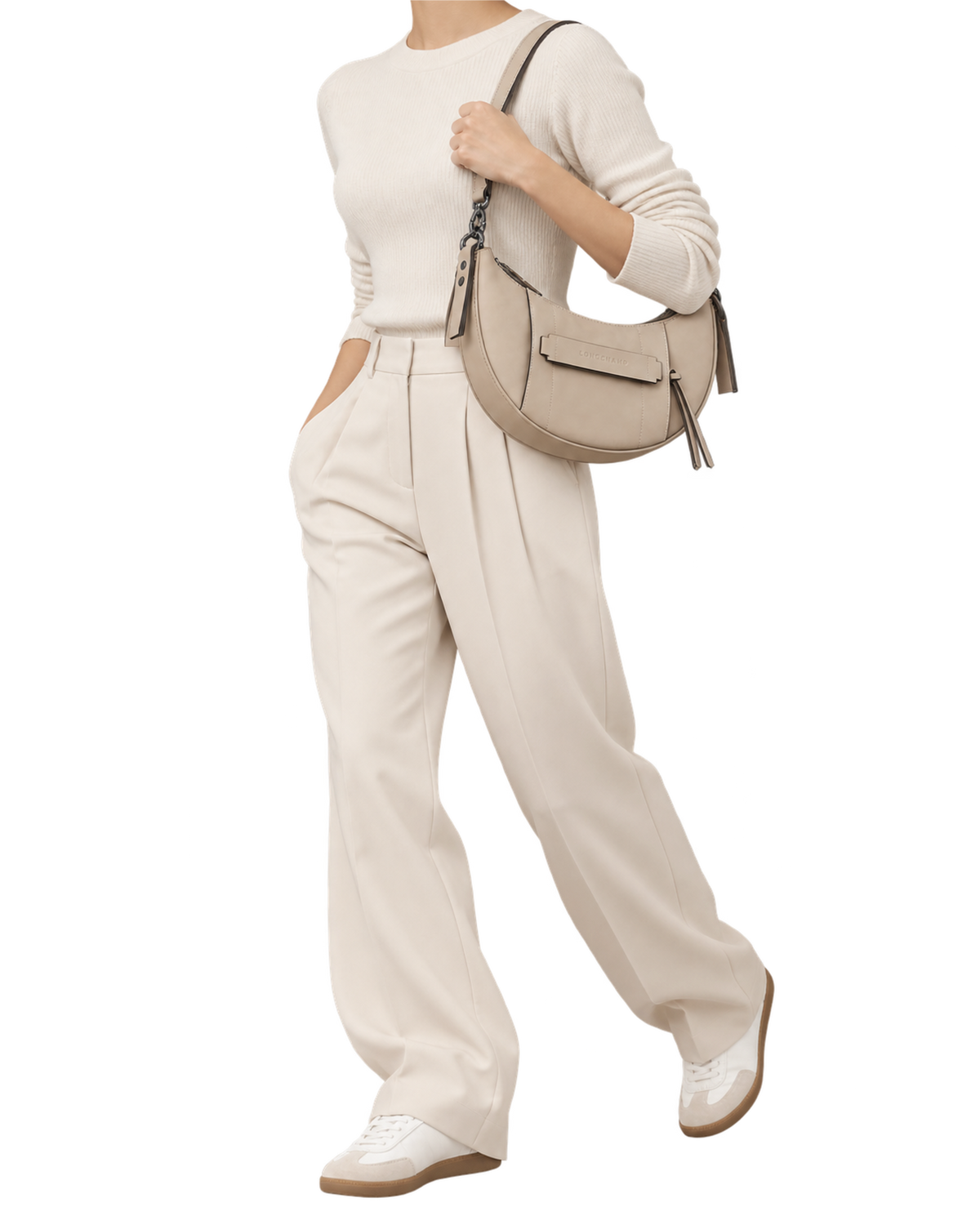 Longchamp 3D S Crossbody bag Clay - Leather