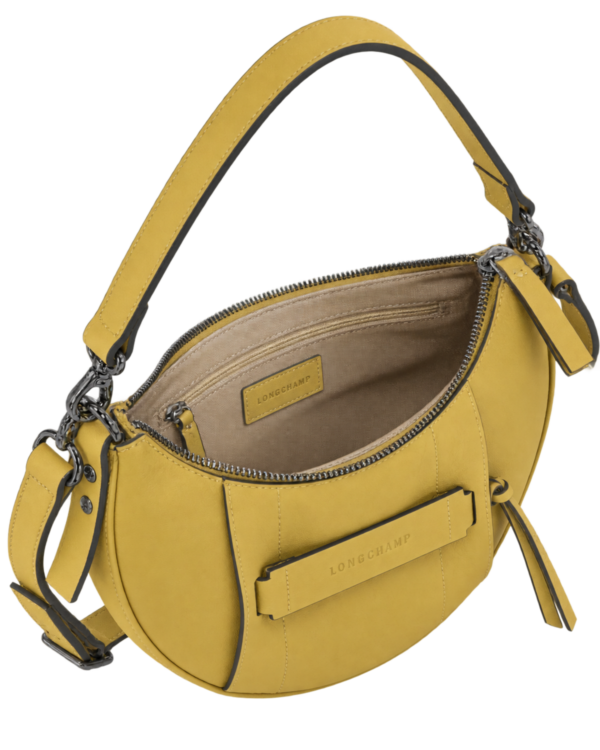 Longchamp 3D S Crossbody bag Ginger - Leather