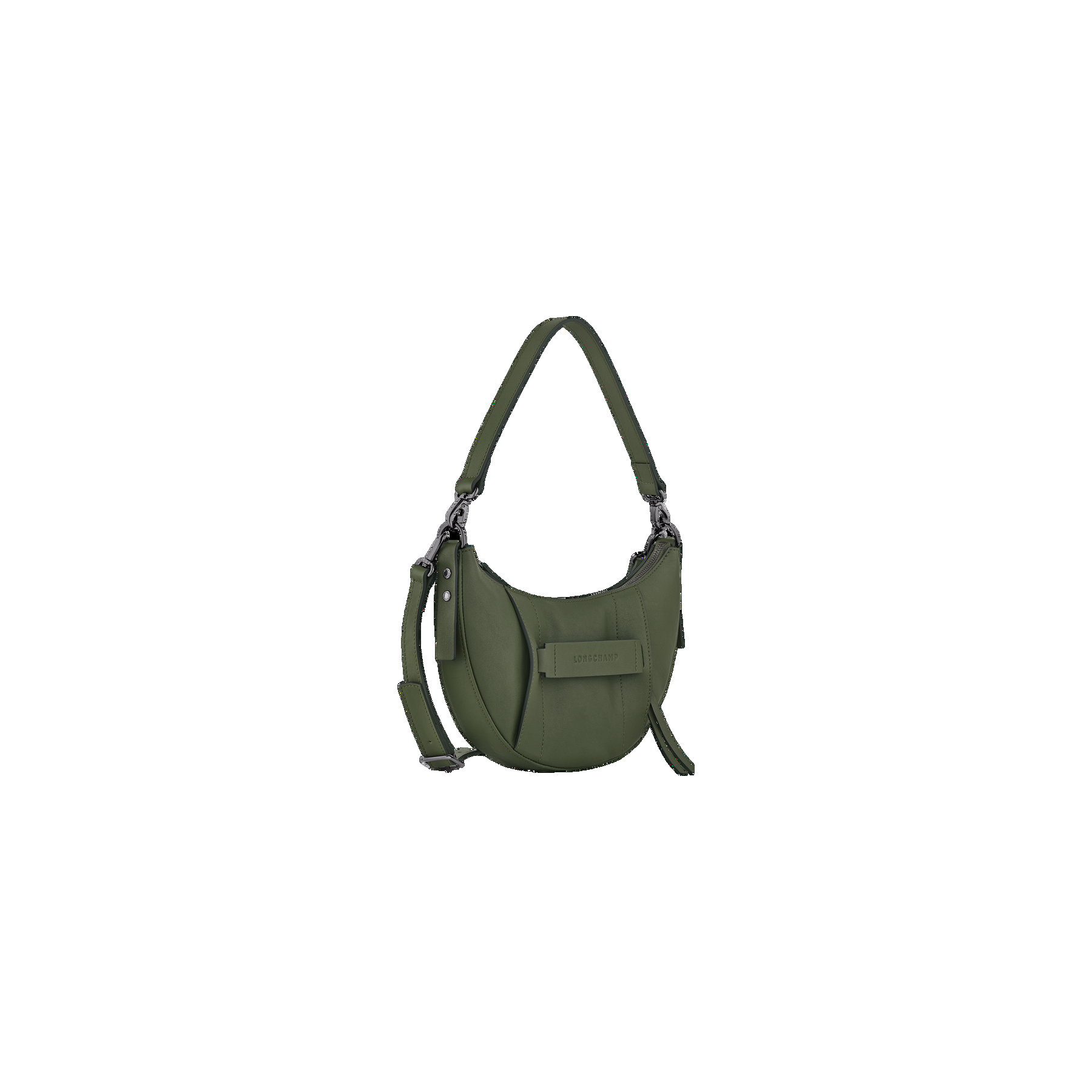 Longchamp 3D S Crossbody bag Khaki - Leather
