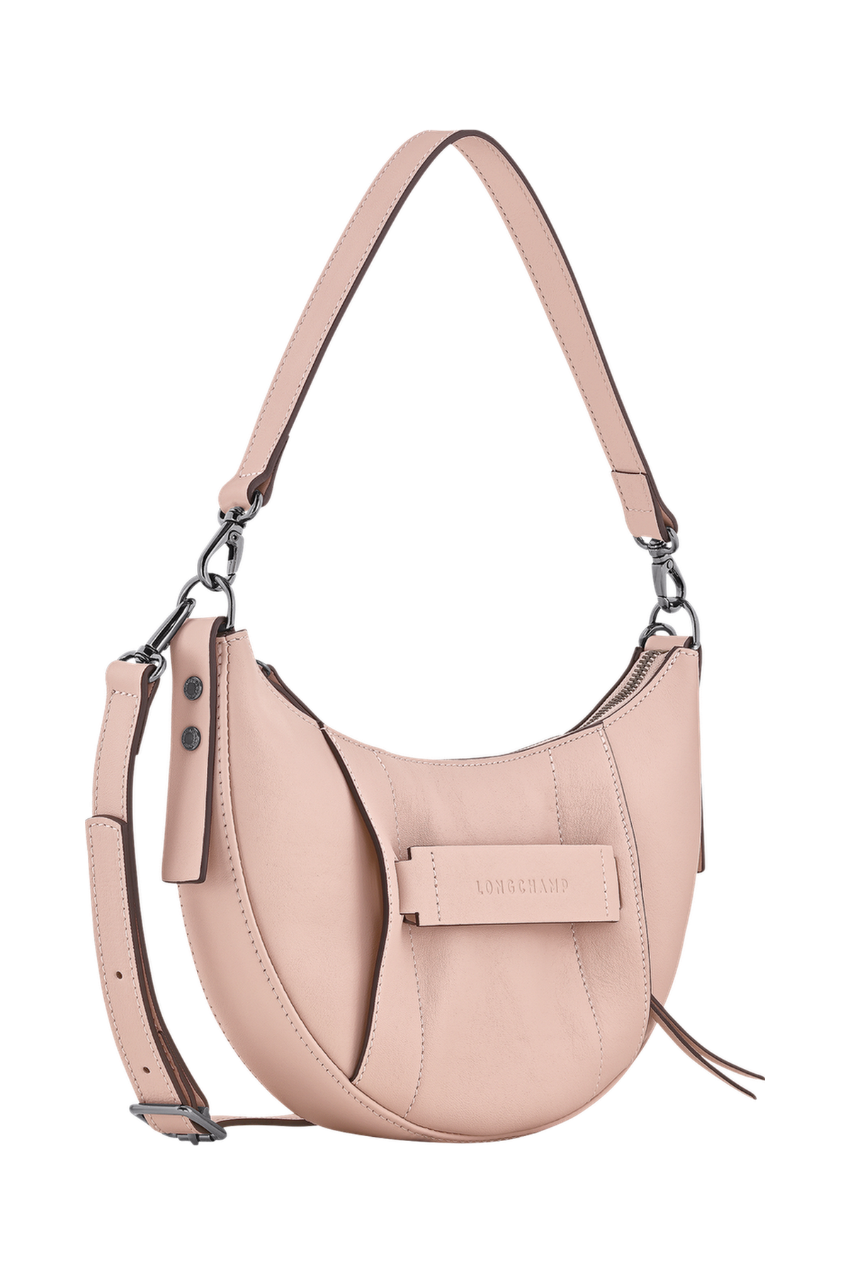 Longchamp 3D S Crossbody bag Petal Pink - Leather