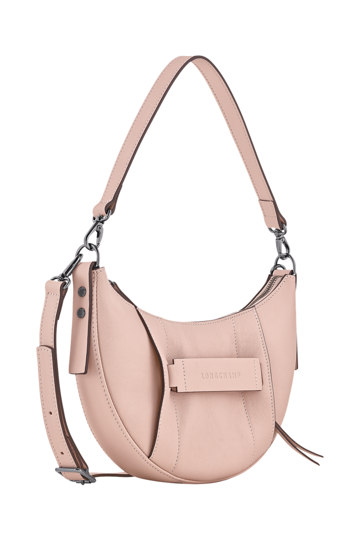 Longchamp 3D S Crossbody bag Petal Pink - Leather