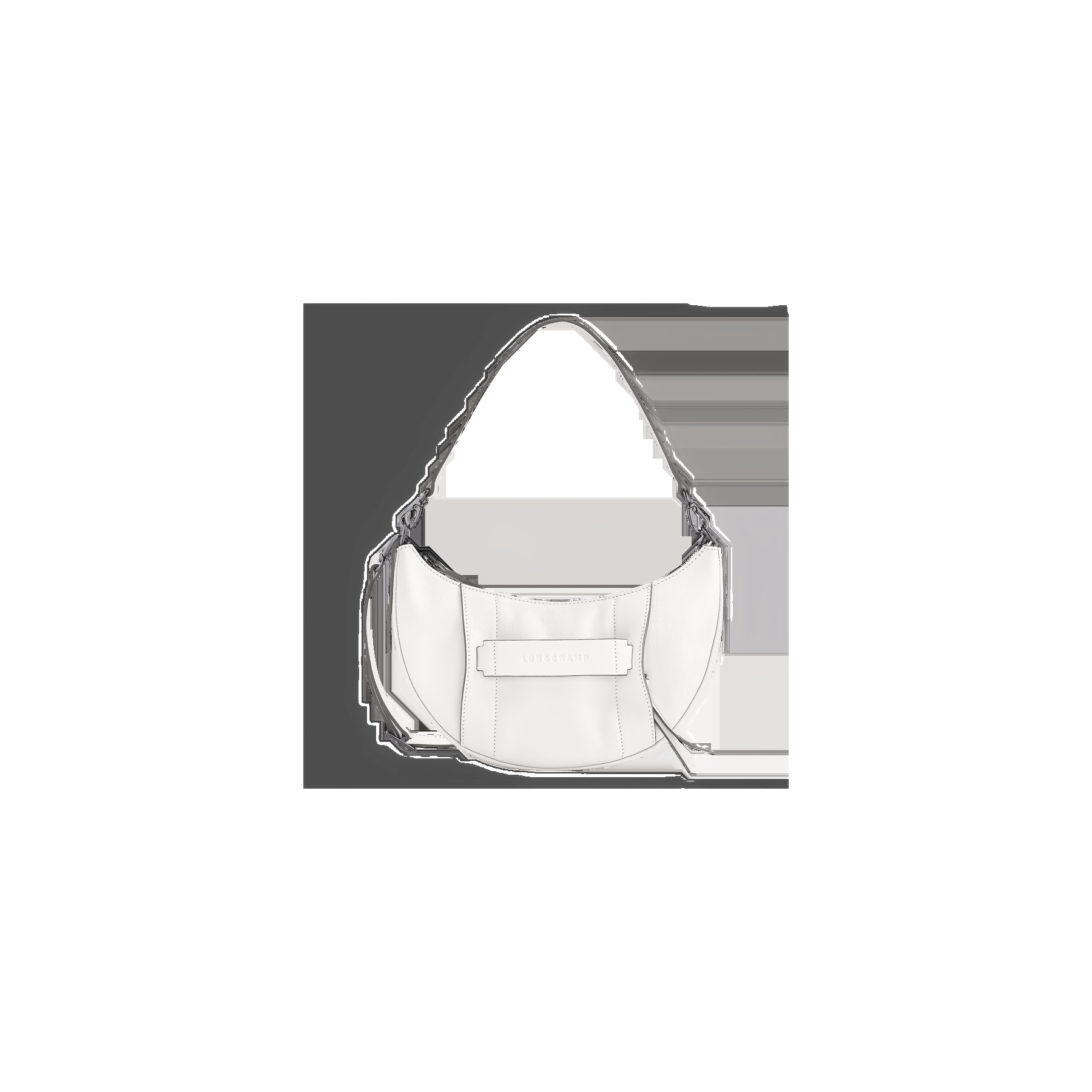Longchamp 3D S Crossbody bag White - Leather