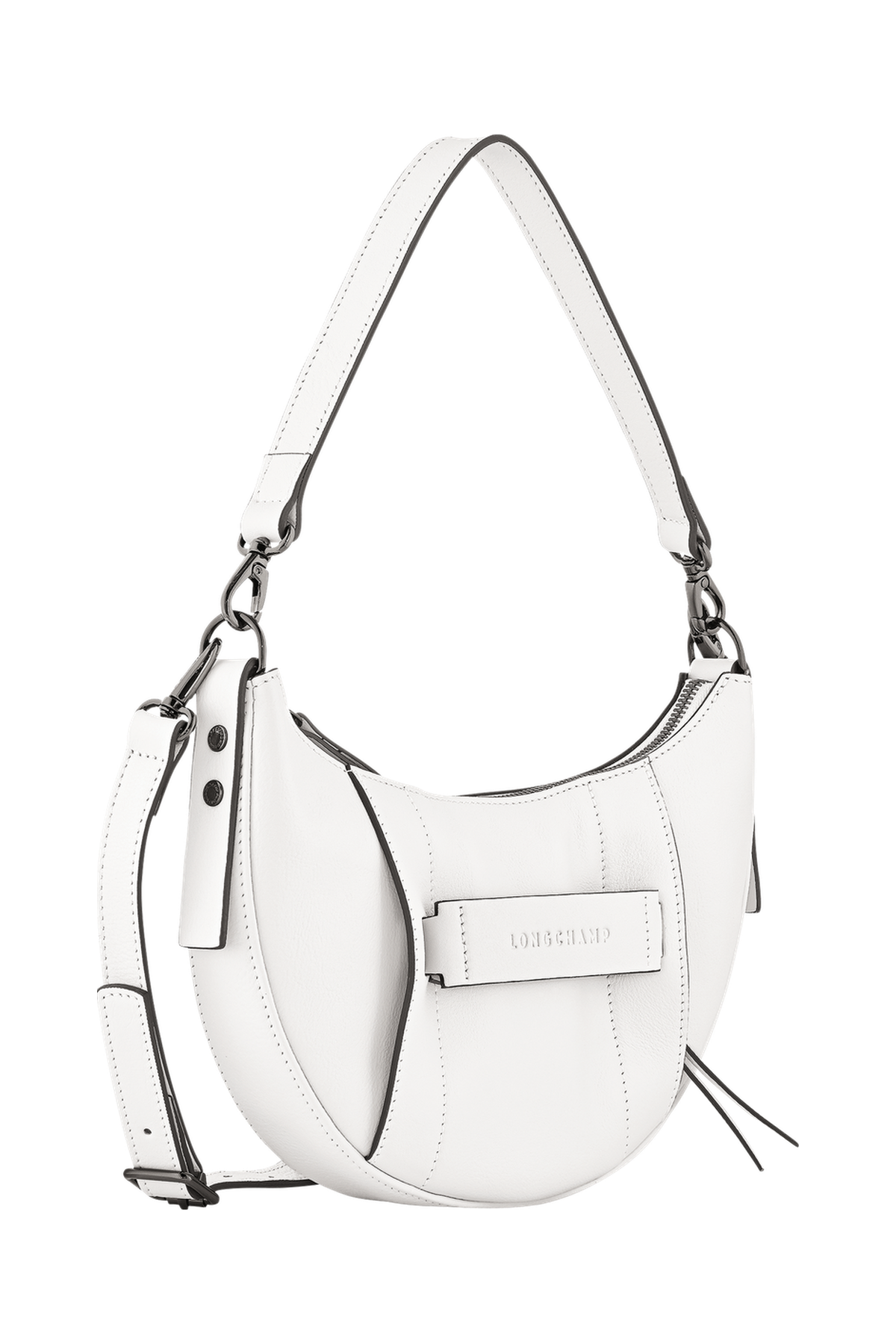 Longchamp 3D S Crossbody bag White - Leather
