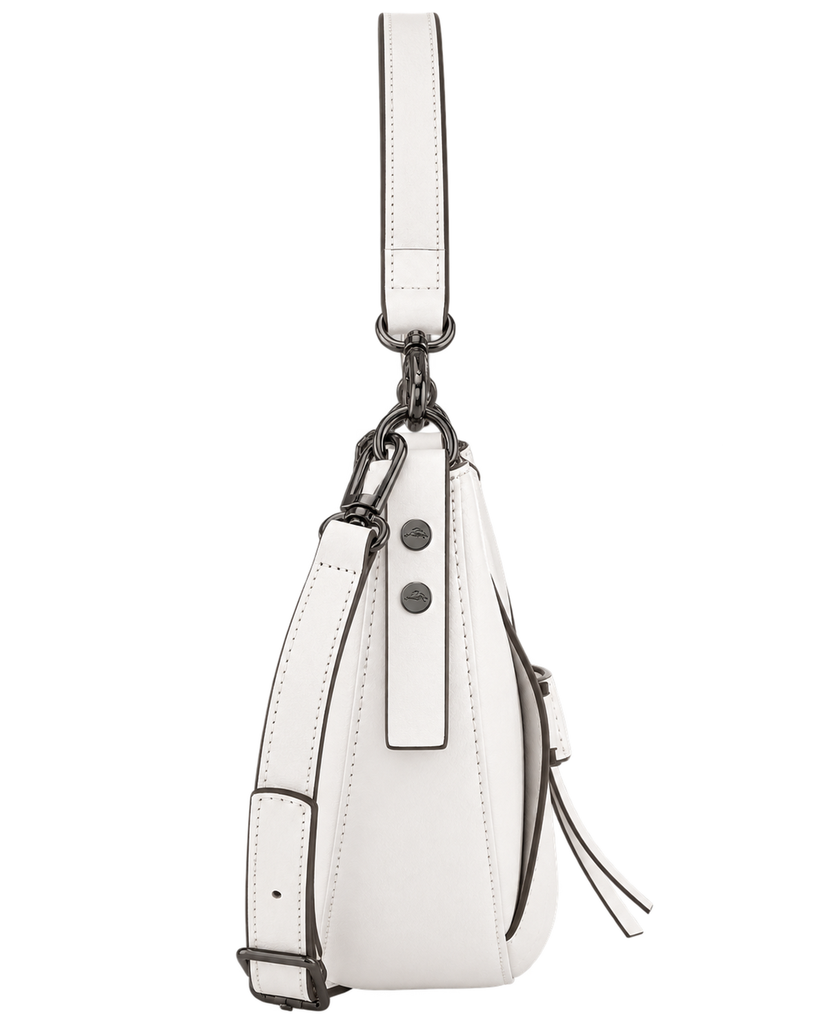 Longchamp 3D S Crossbody bag White - Leather